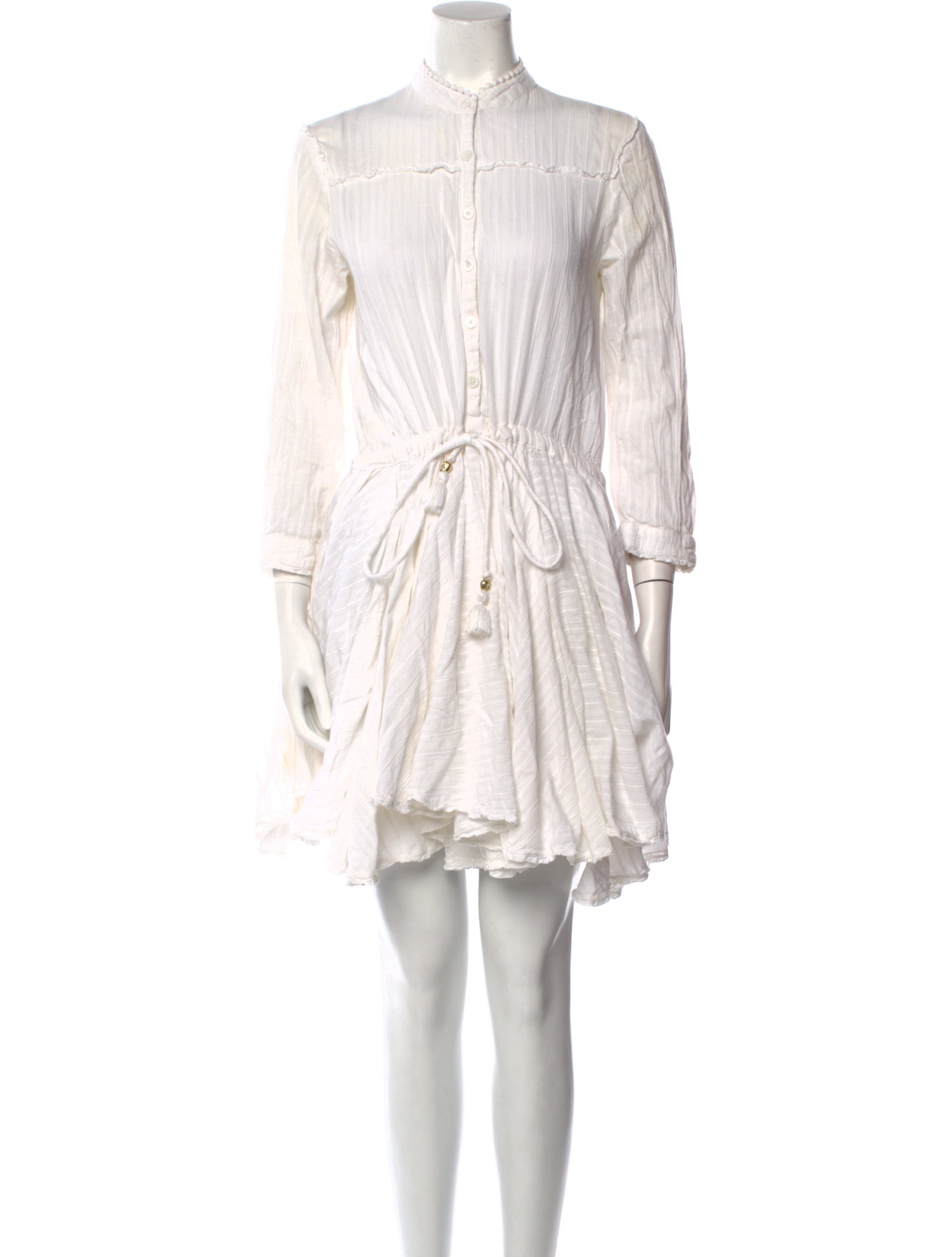 Zadig & Voltaire Mock Neck Mini Dress