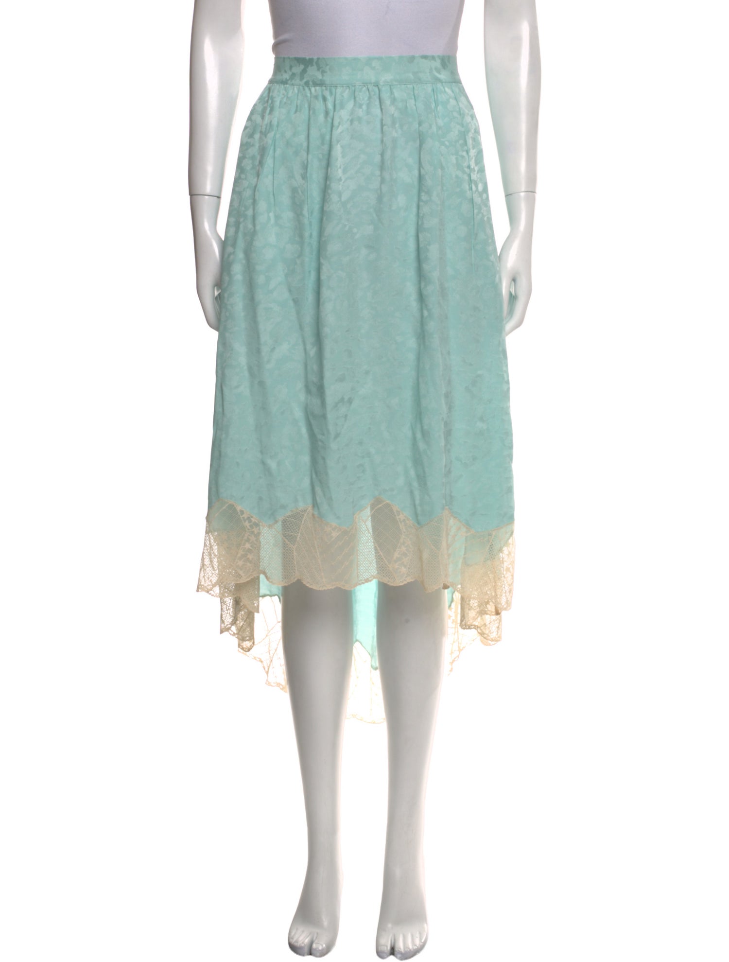 Zadig & Voltaire Silk Midi Length Skirt