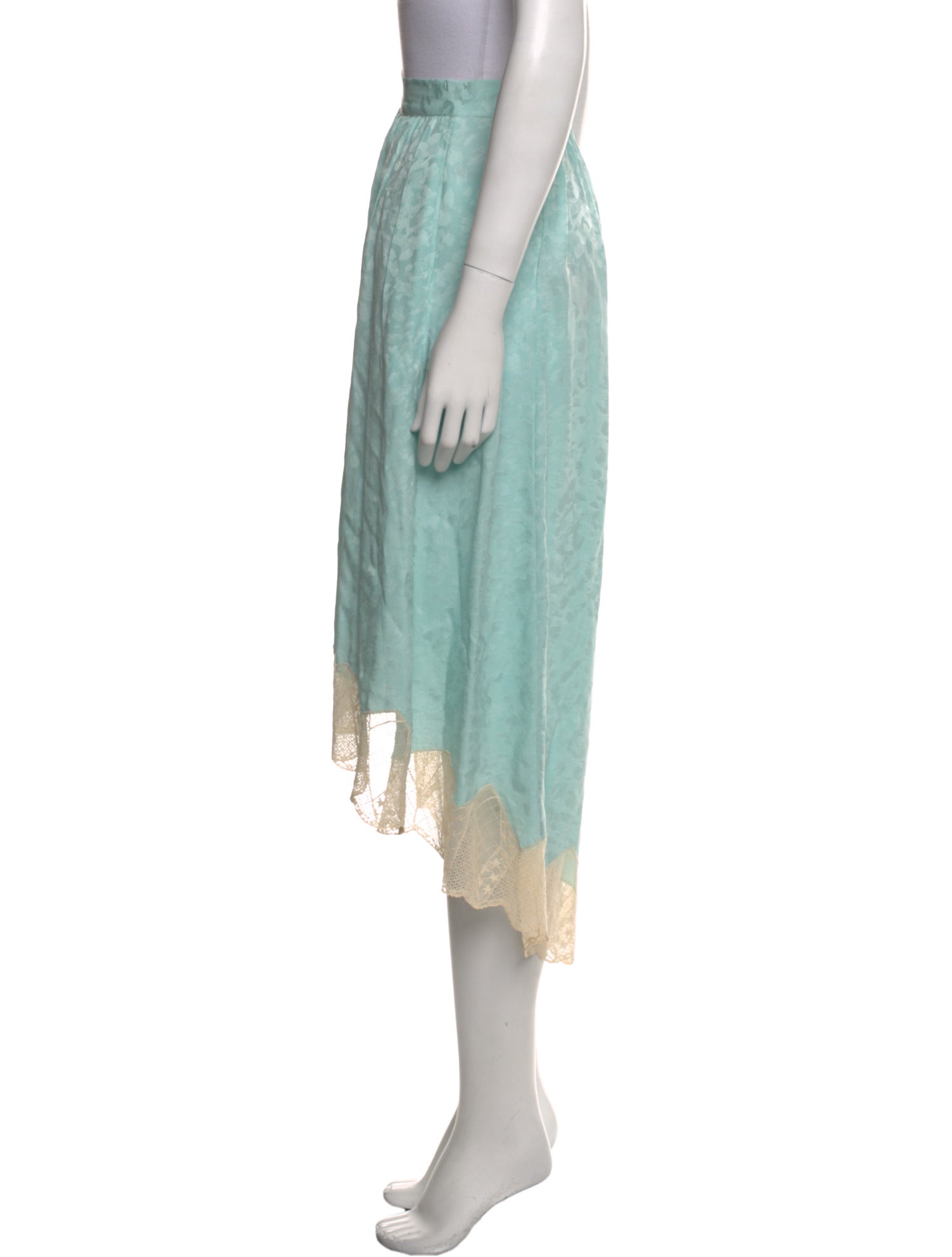 Zadig & Voltaire Silk Midi Length Skirt