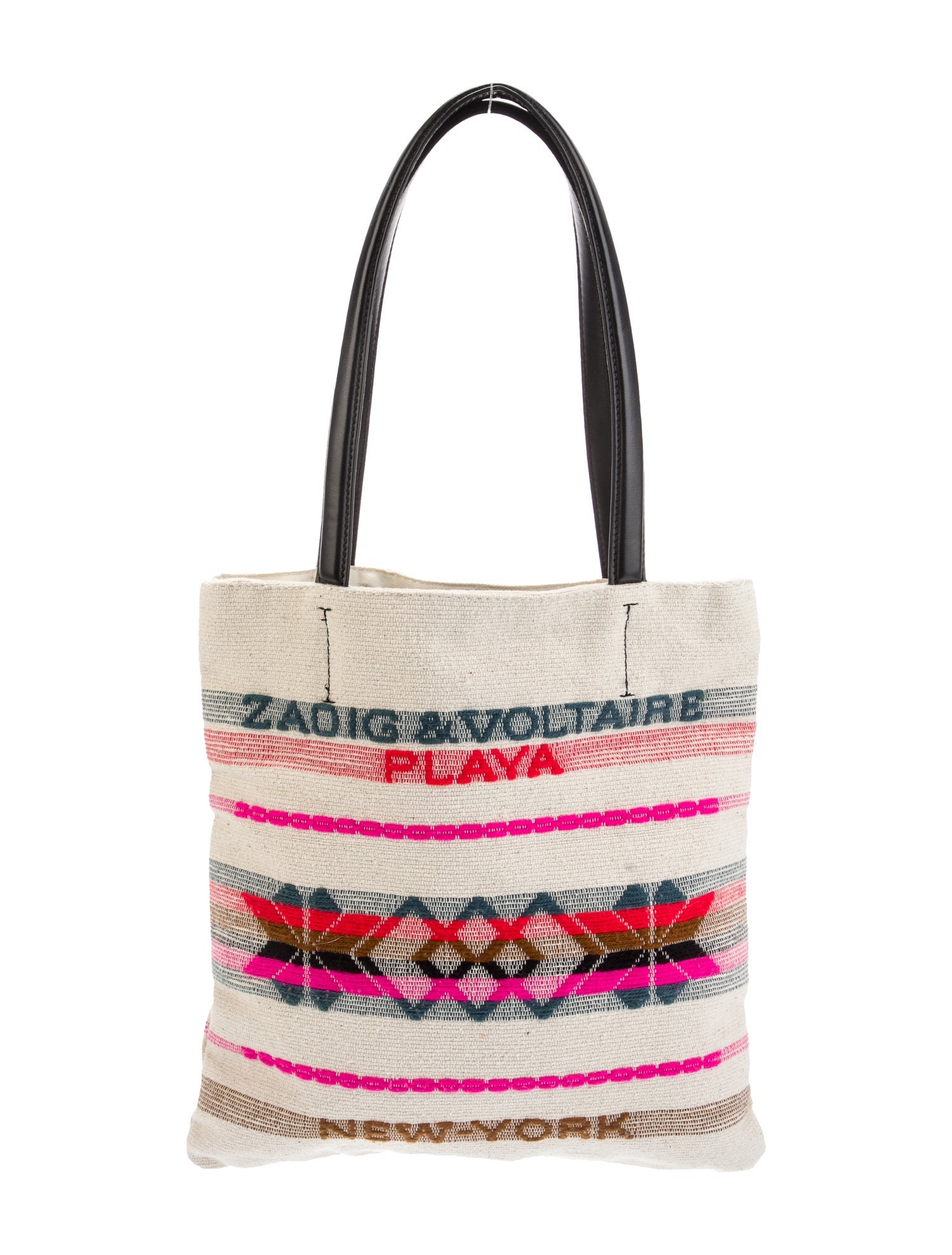 Zadig & Voltaire Canvas Top Handle Bag