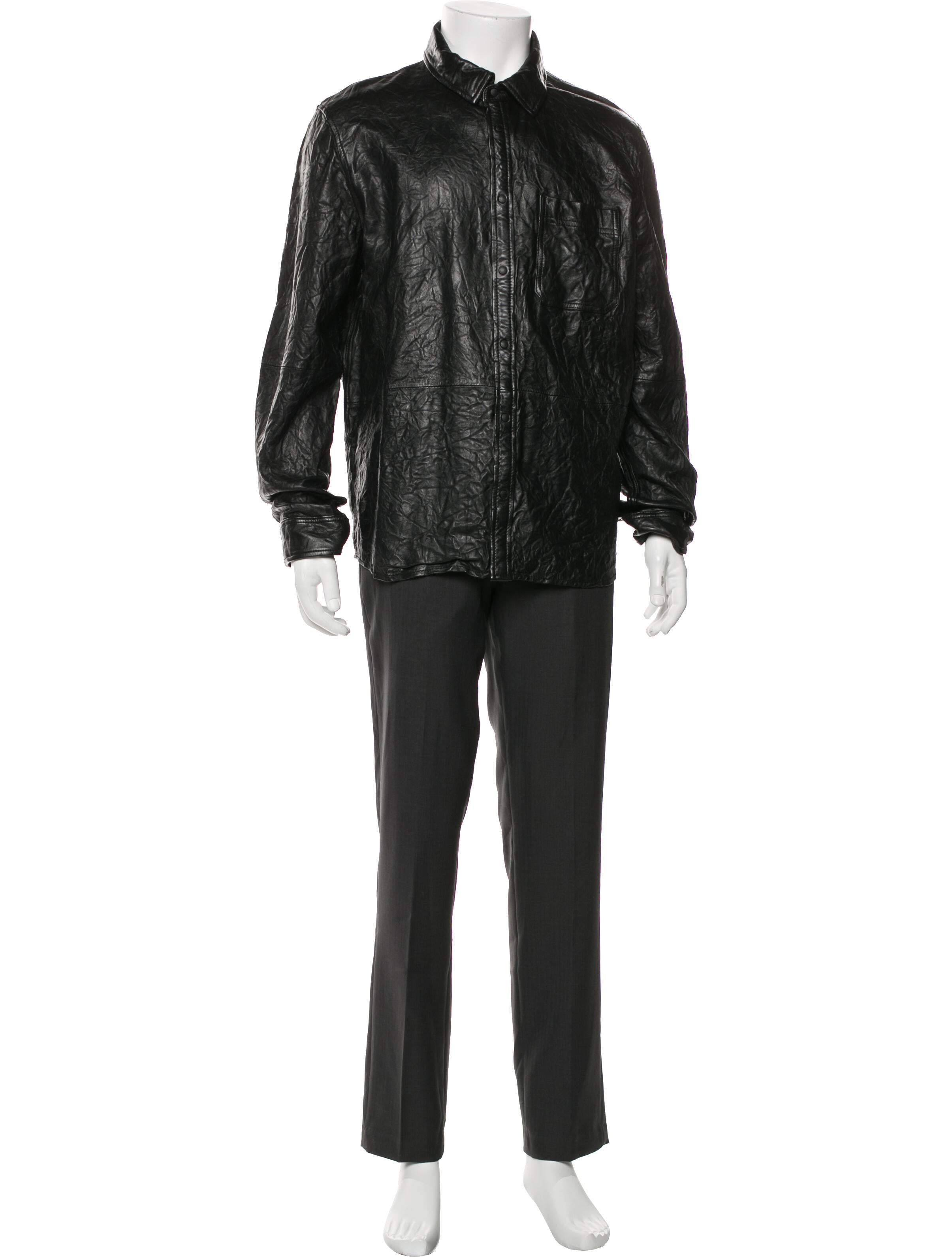 Zadig & Voltaire Lamb Leather Parka