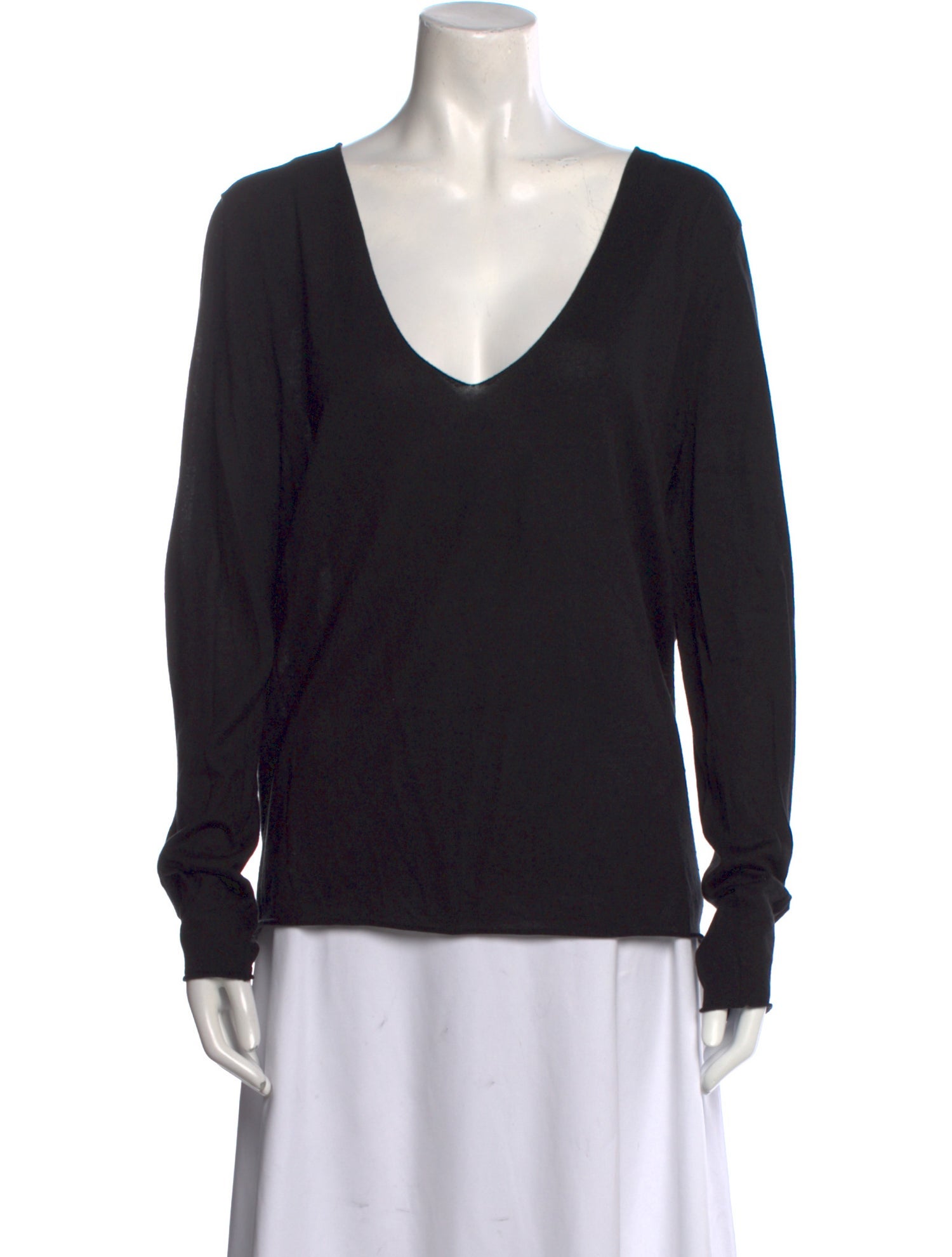 Zadig & Voltaire Silk V-Neck Top