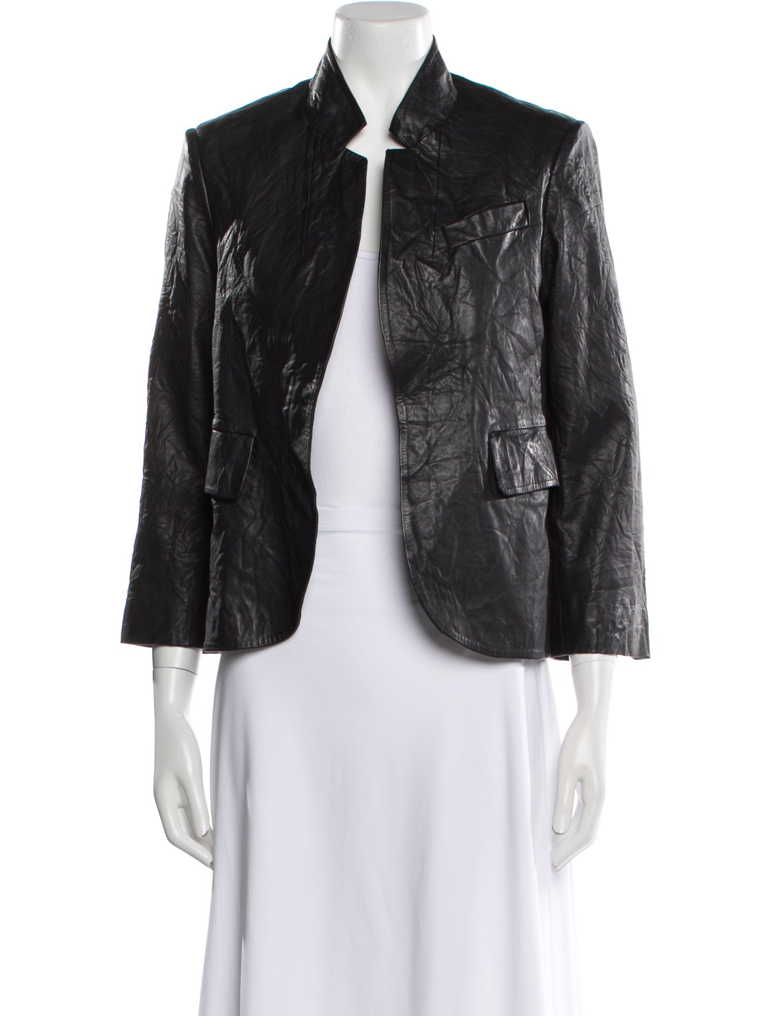 Zadig & Voltaire Lamb Leather Jacket