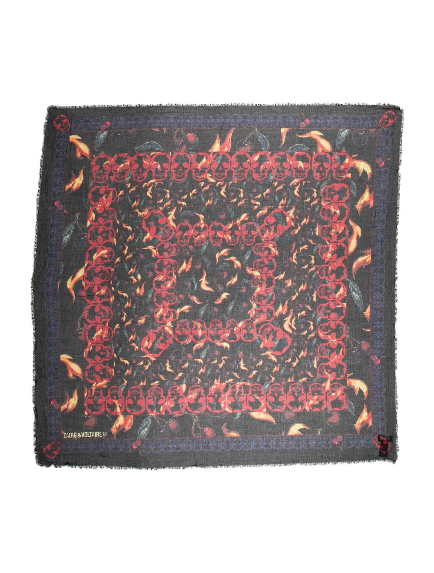 Zadig & Voltaire Printed Scarf