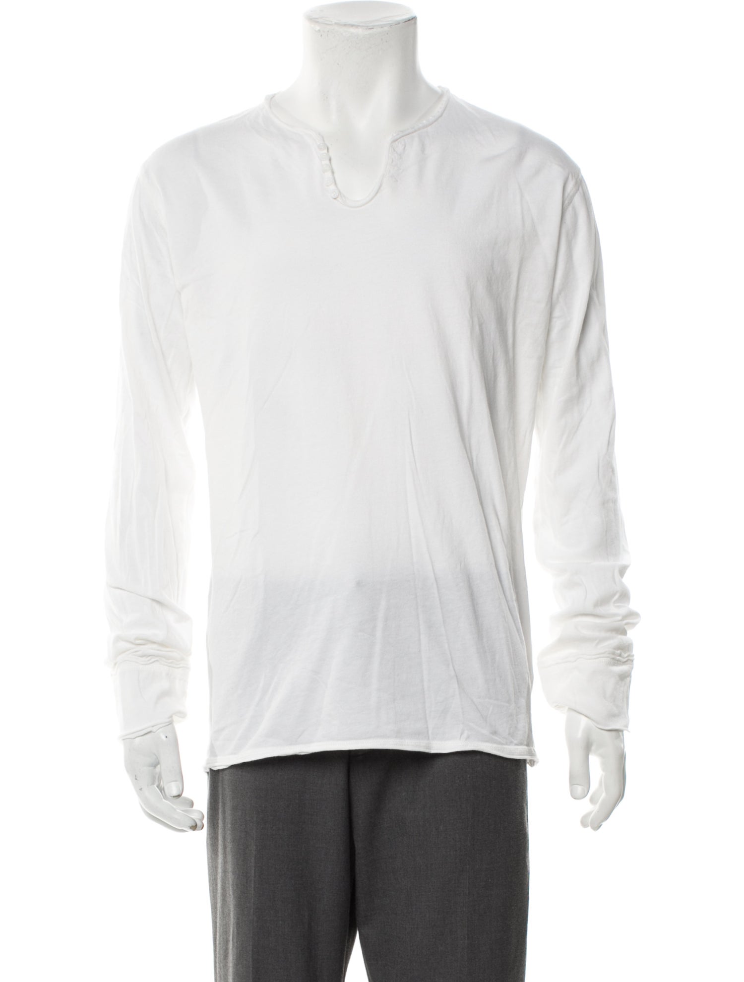 Zadig & Voltaire V-Neck Long Sleeve T-Shirt