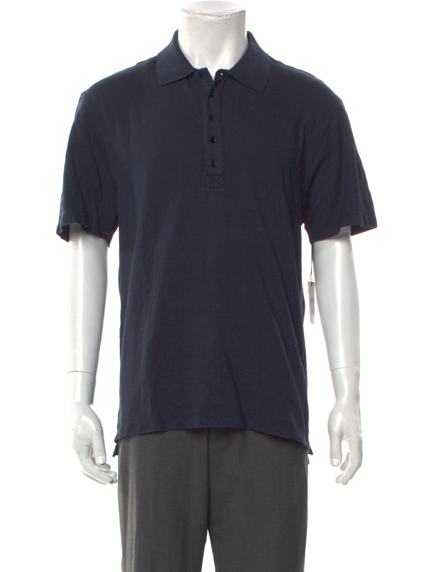 Zadig & Voltaire Linen Collar Polo Shirt w/ Tags