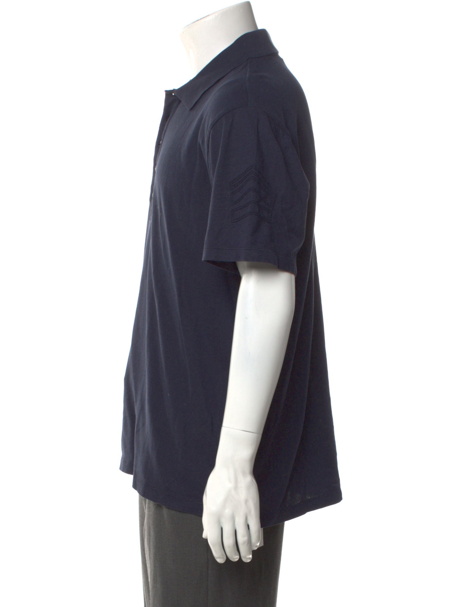 Zadig & Voltaire Linen Collar Polo Shirt w/ Tags