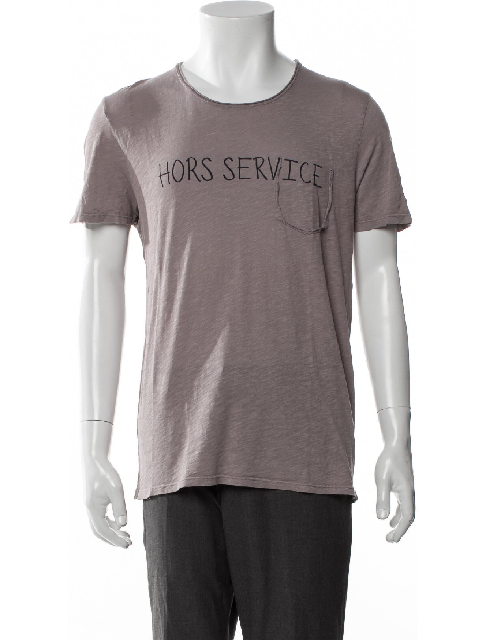 Zadig & Voltaire Graphic Print Crew Neck T-Shirt