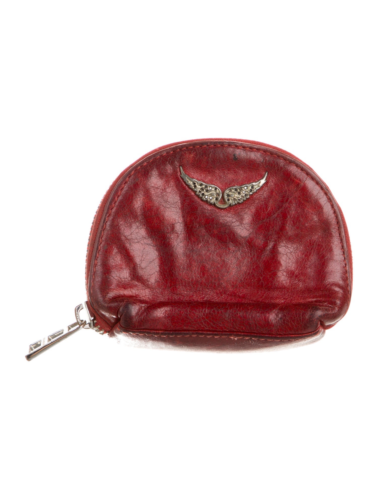 Zadig & Voltaire Vegetarian Patent Leather Coin Pouch