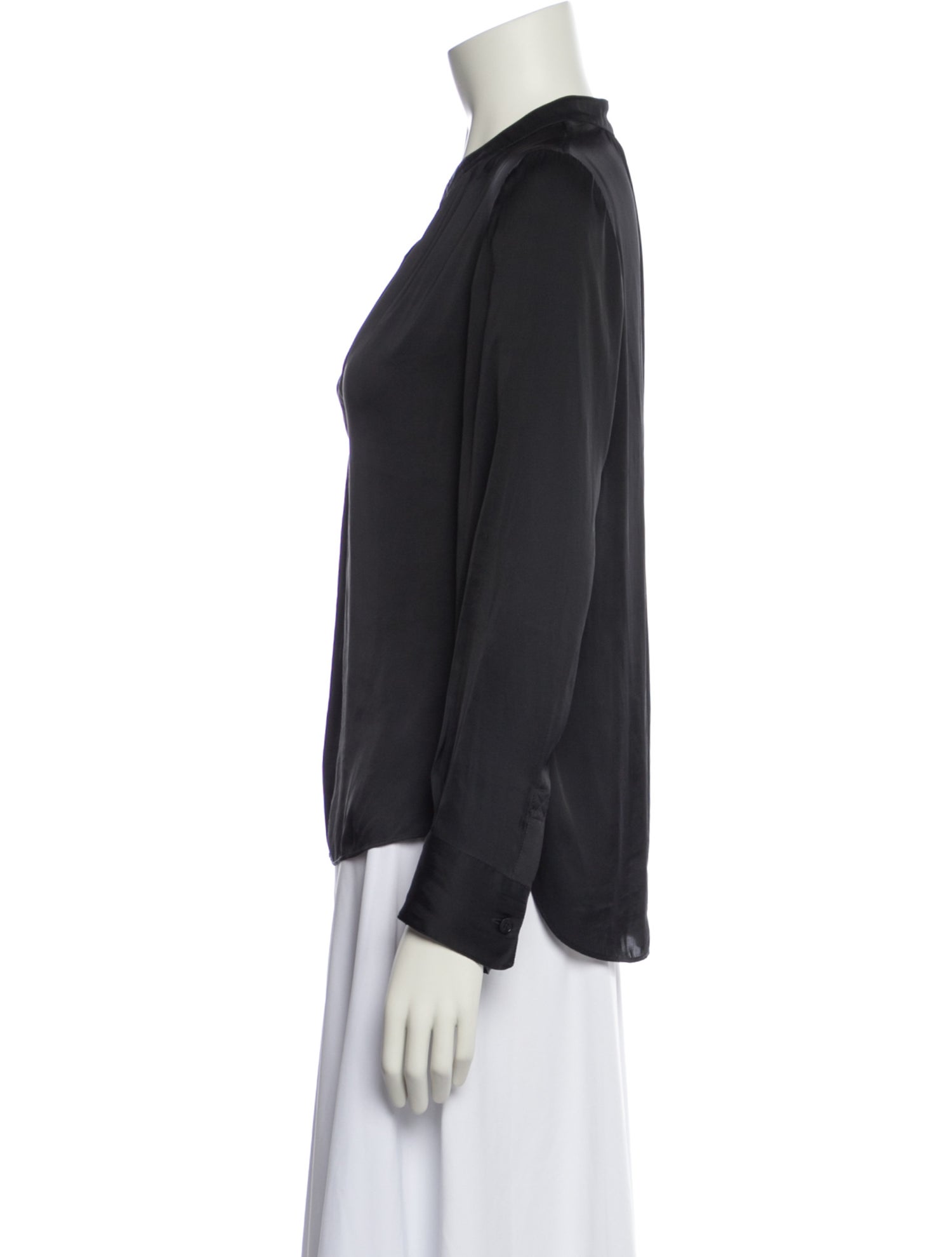 Zadig & Voltaire V-Neck Long Sleeve Blouse