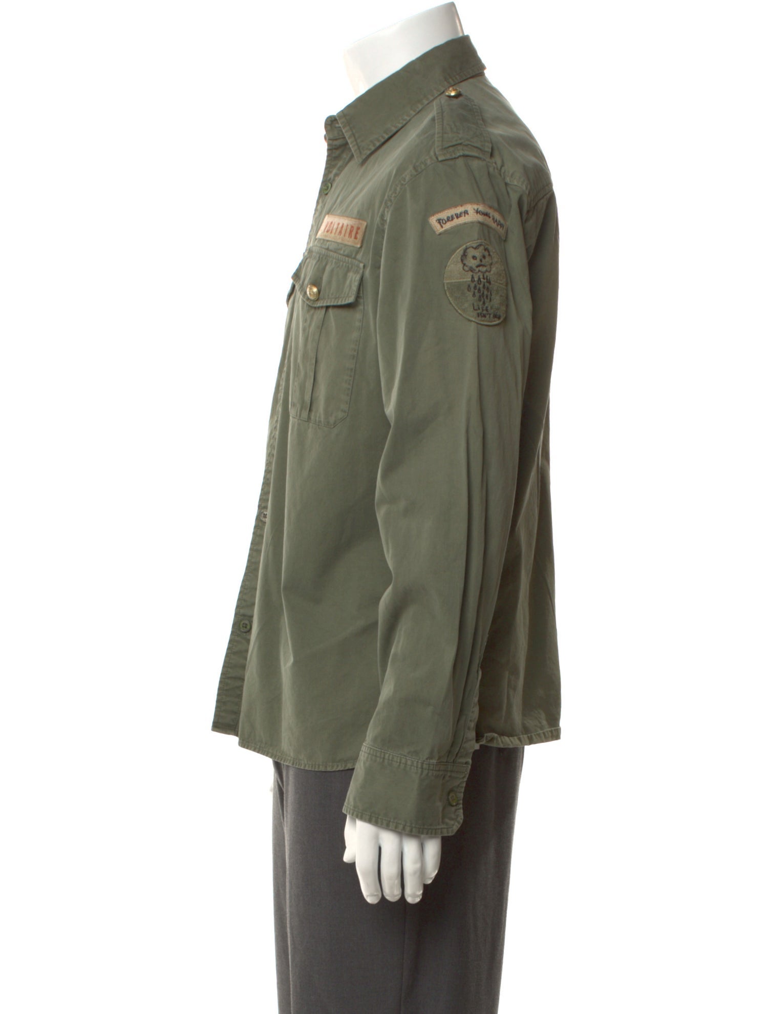 Zadig & Voltaire Long Sleeve Denim Shirt