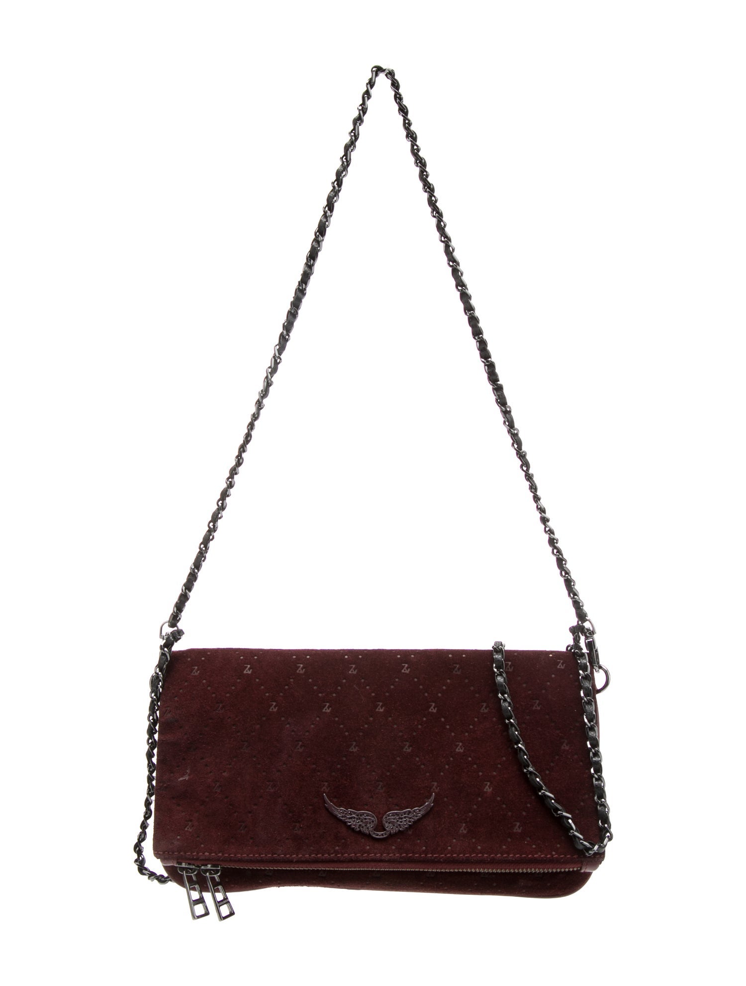 Zadig & Voltaire Suede Shoulder Bag