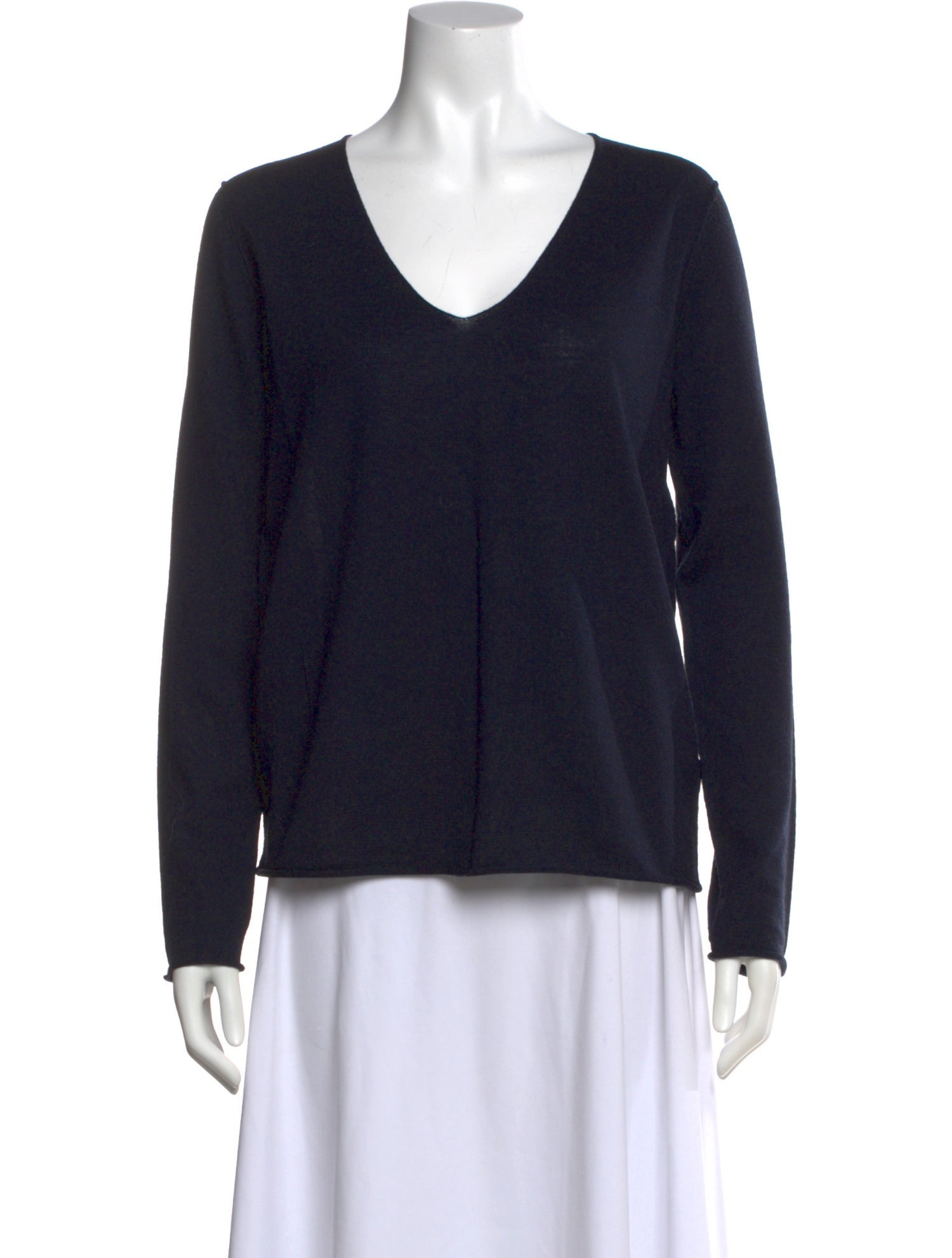 Zadig & Voltaire Merino Wool V-Neck Top