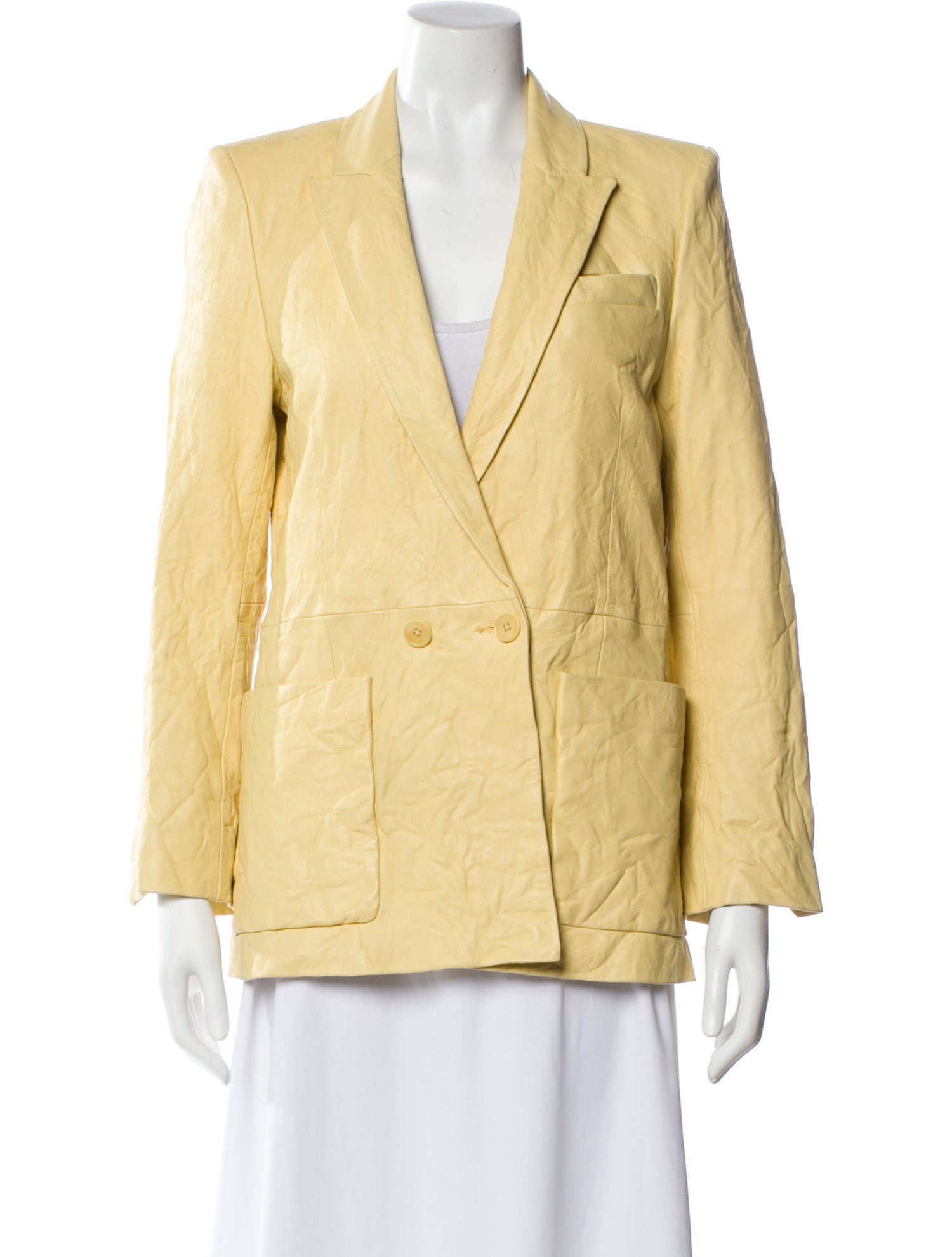 Zadig & Voltaire Leather Blazer