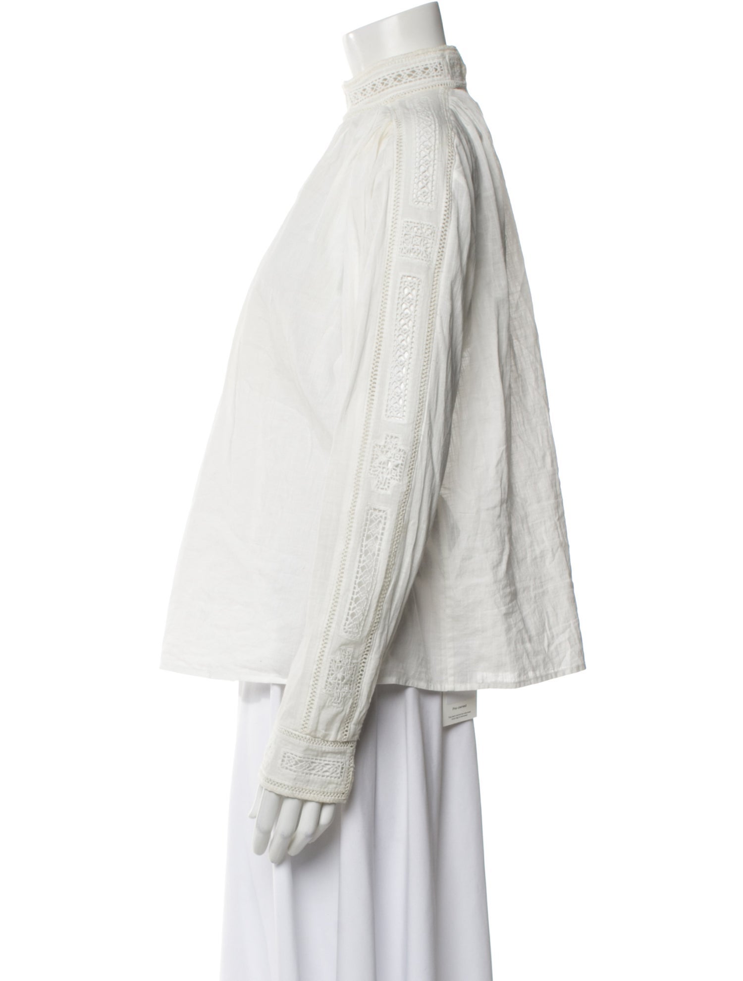 Zadig & Voltaire Turtleneck Long Sleeve Blouse