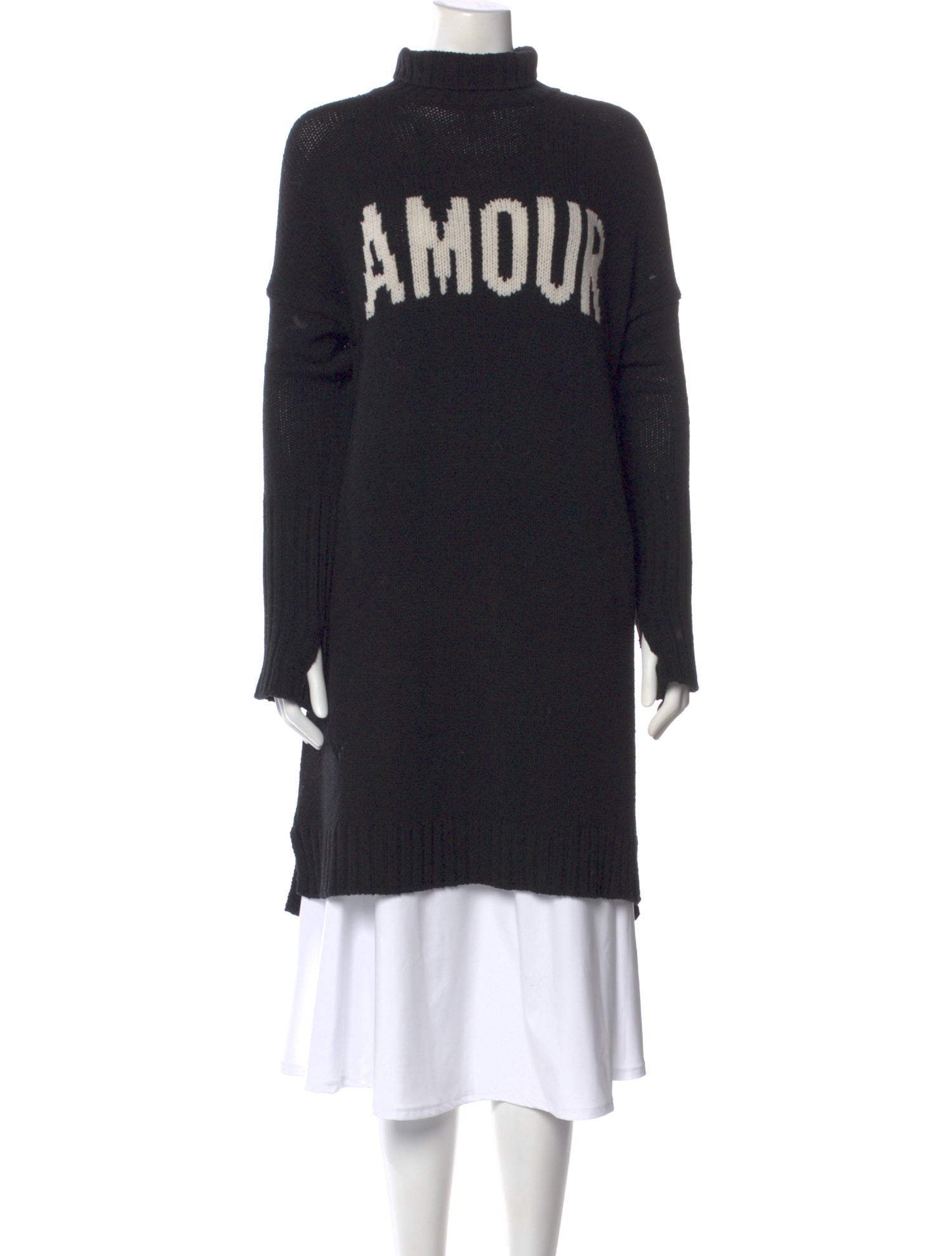 Zadig & Voltaire Merino Wool Graphic Print Sweater