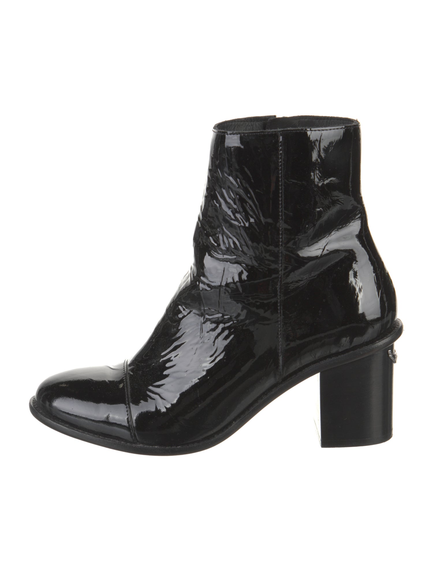 Zadig & Voltaire Patent Leather Boots