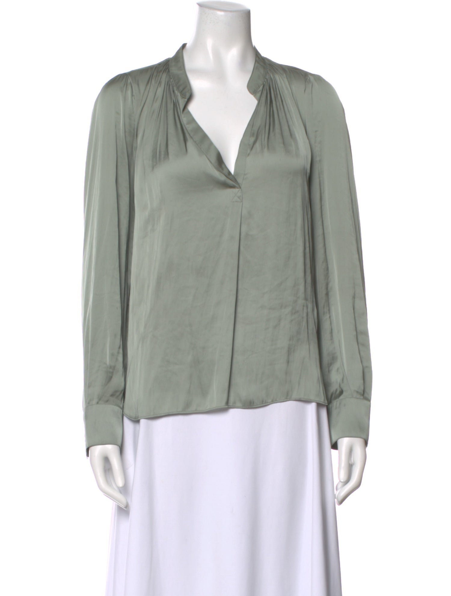 Zadig & Voltaire V-Neck Long Sleeve Blouse