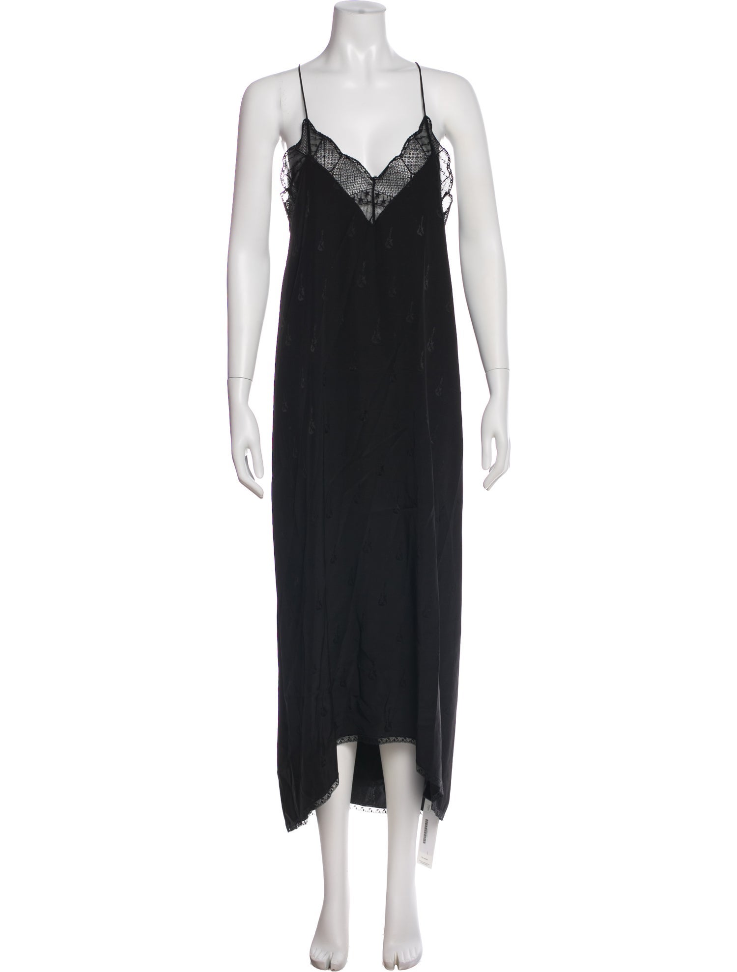 Zadig & Voltaire Silk Long Dress w/ Tags