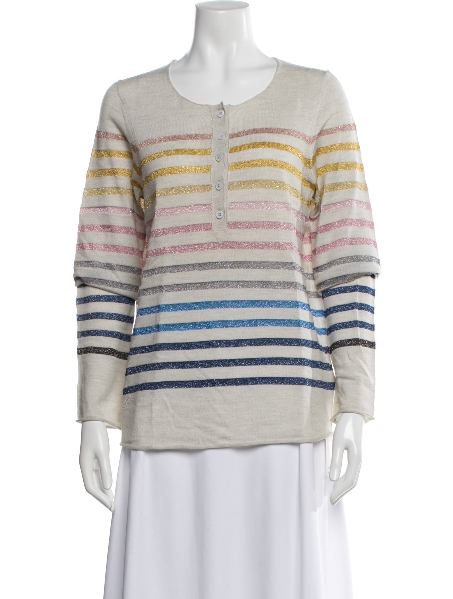 Zadig & Voltaire Merino Wool Striped Sweater