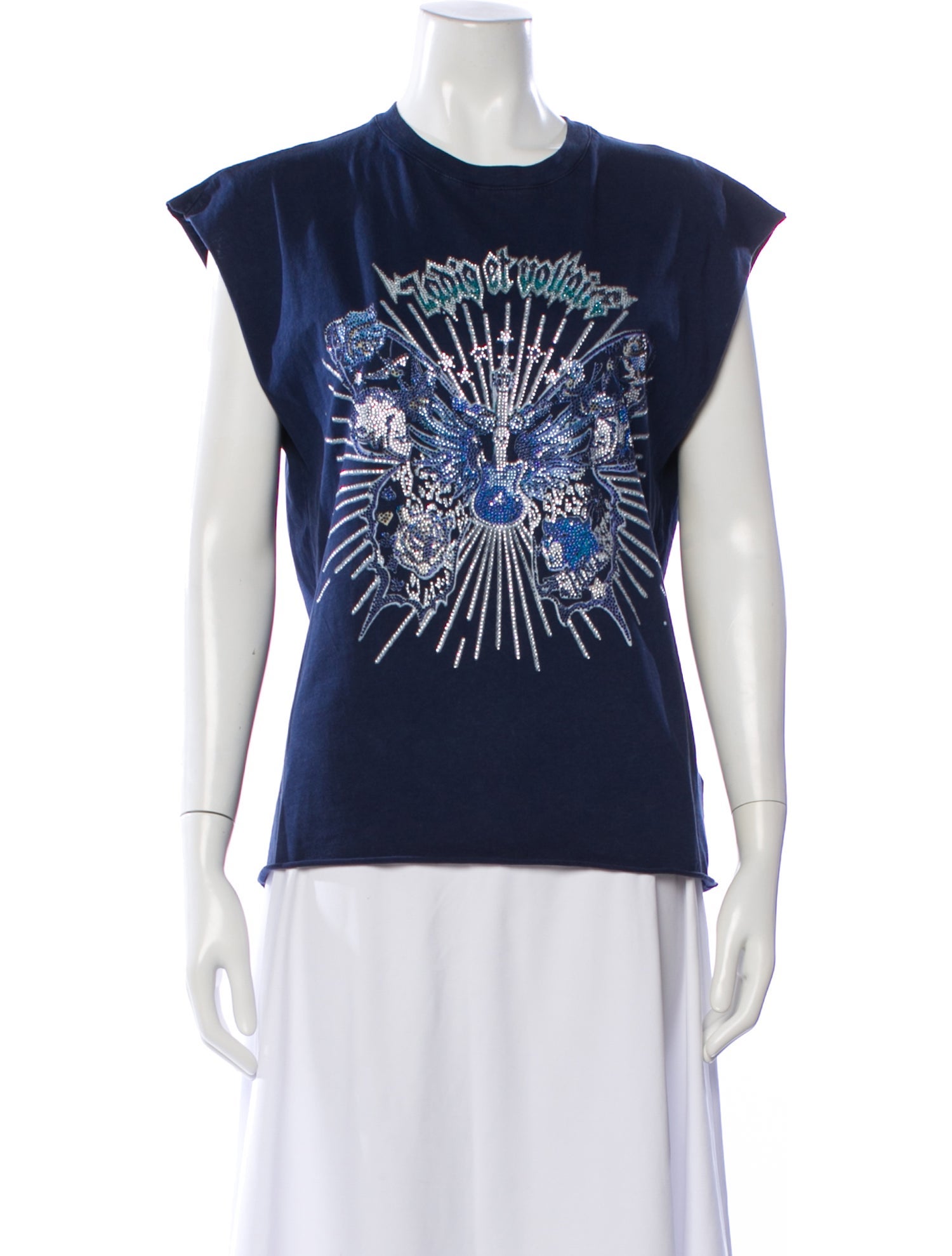 Zadig & Voltaire Graphic Print Crew Neck T-Shirt