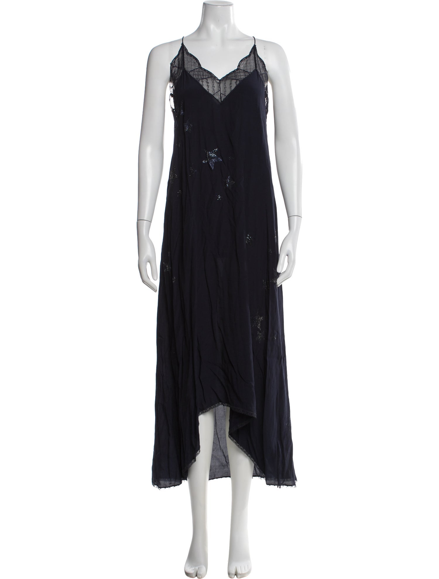 Zadig & Voltaire V-Neck Long Dress