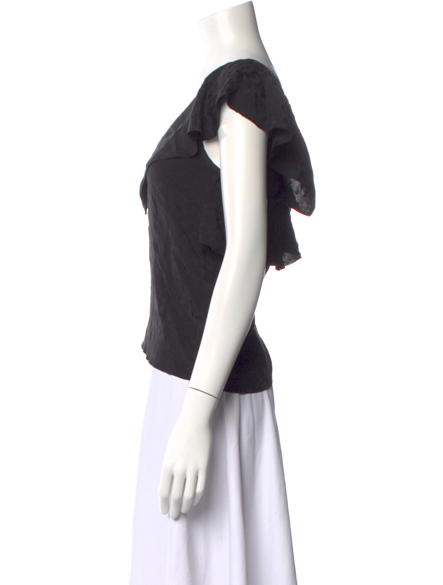 Zadig & Voltaire Silk V-Neck Blouse