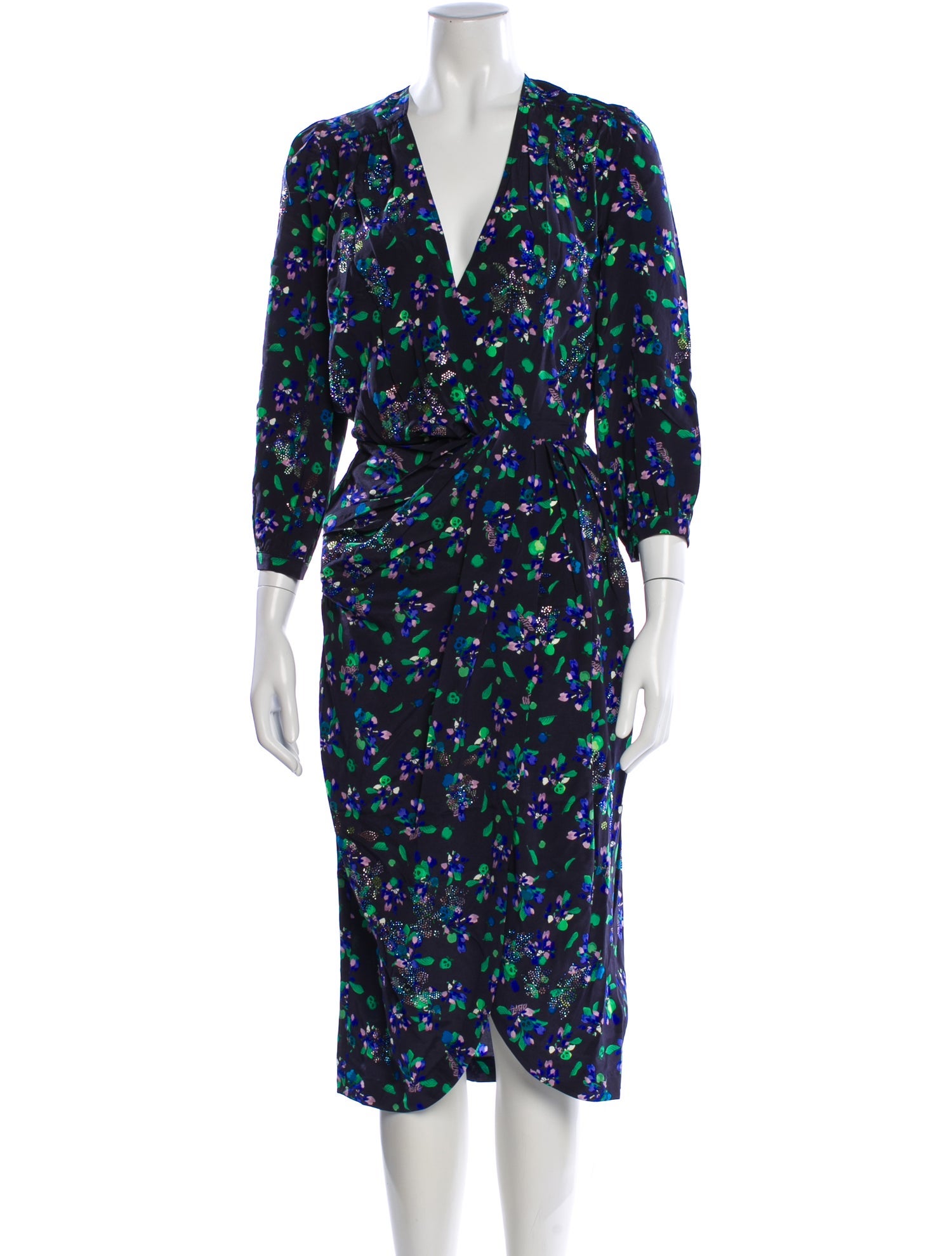 Zadig & Voltaire Silk Midi Length Dress