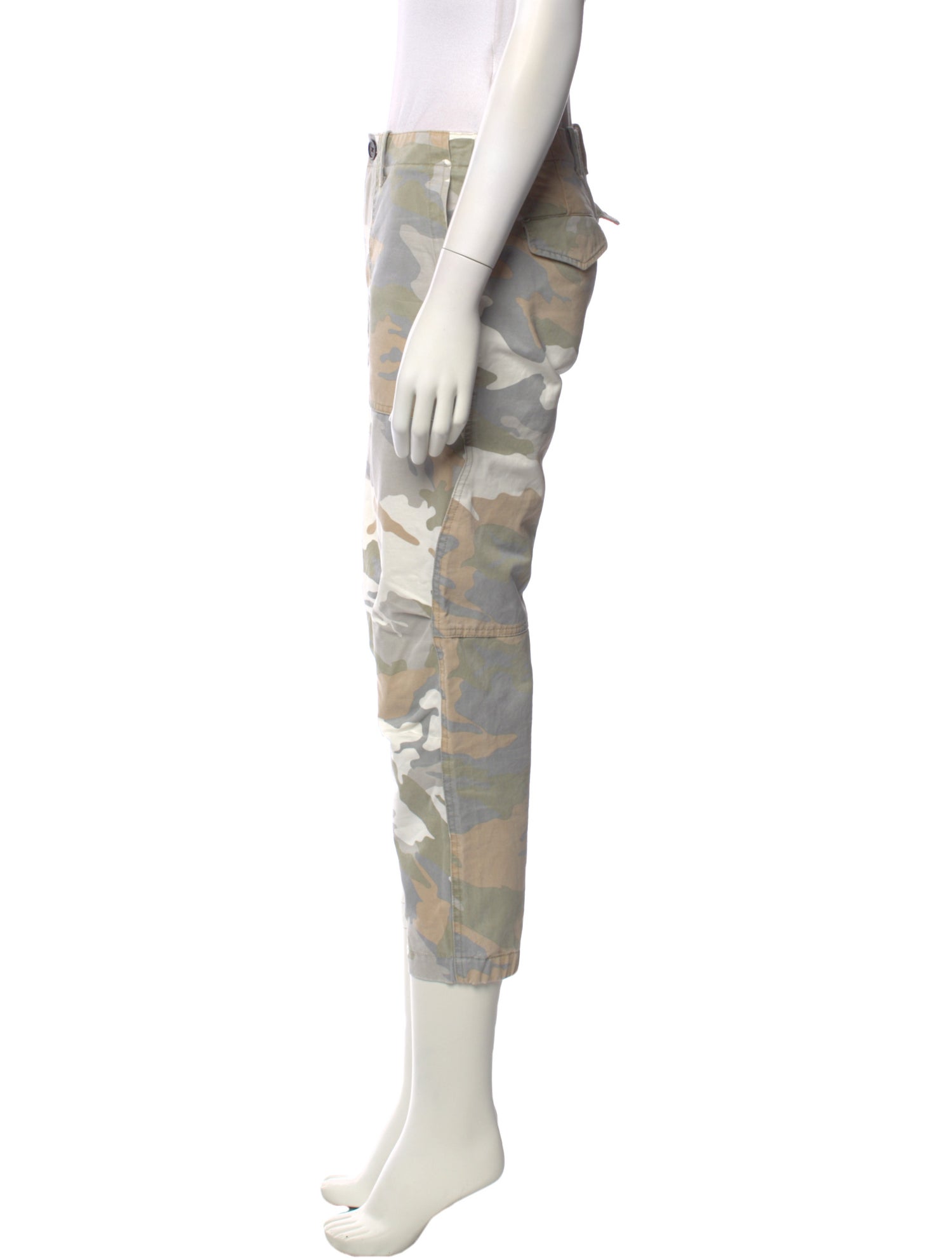 Zadig & Voltaire Camouflage Print Skinny Leg Pants