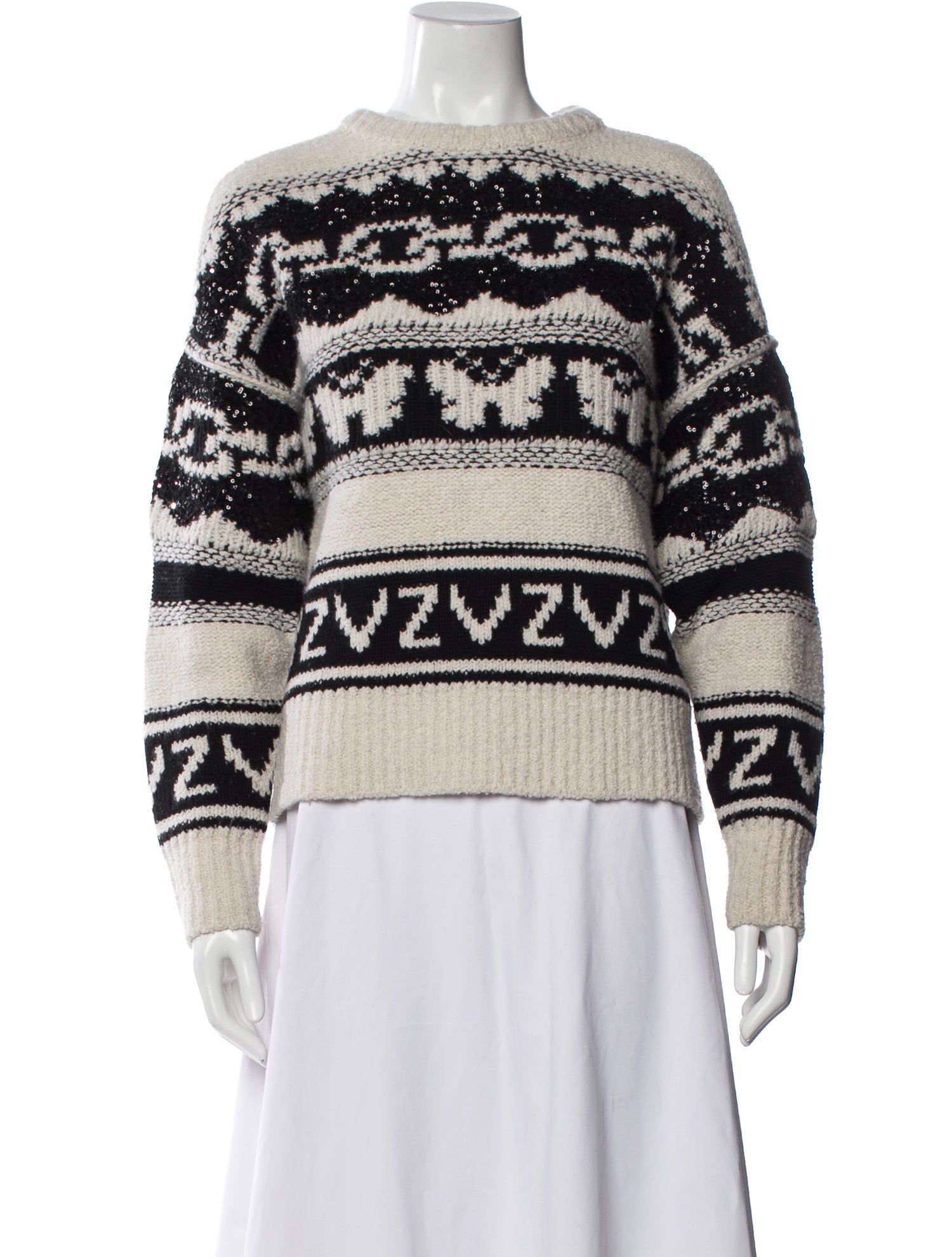 Zadig & Voltaire Cashmere Striped Sweater