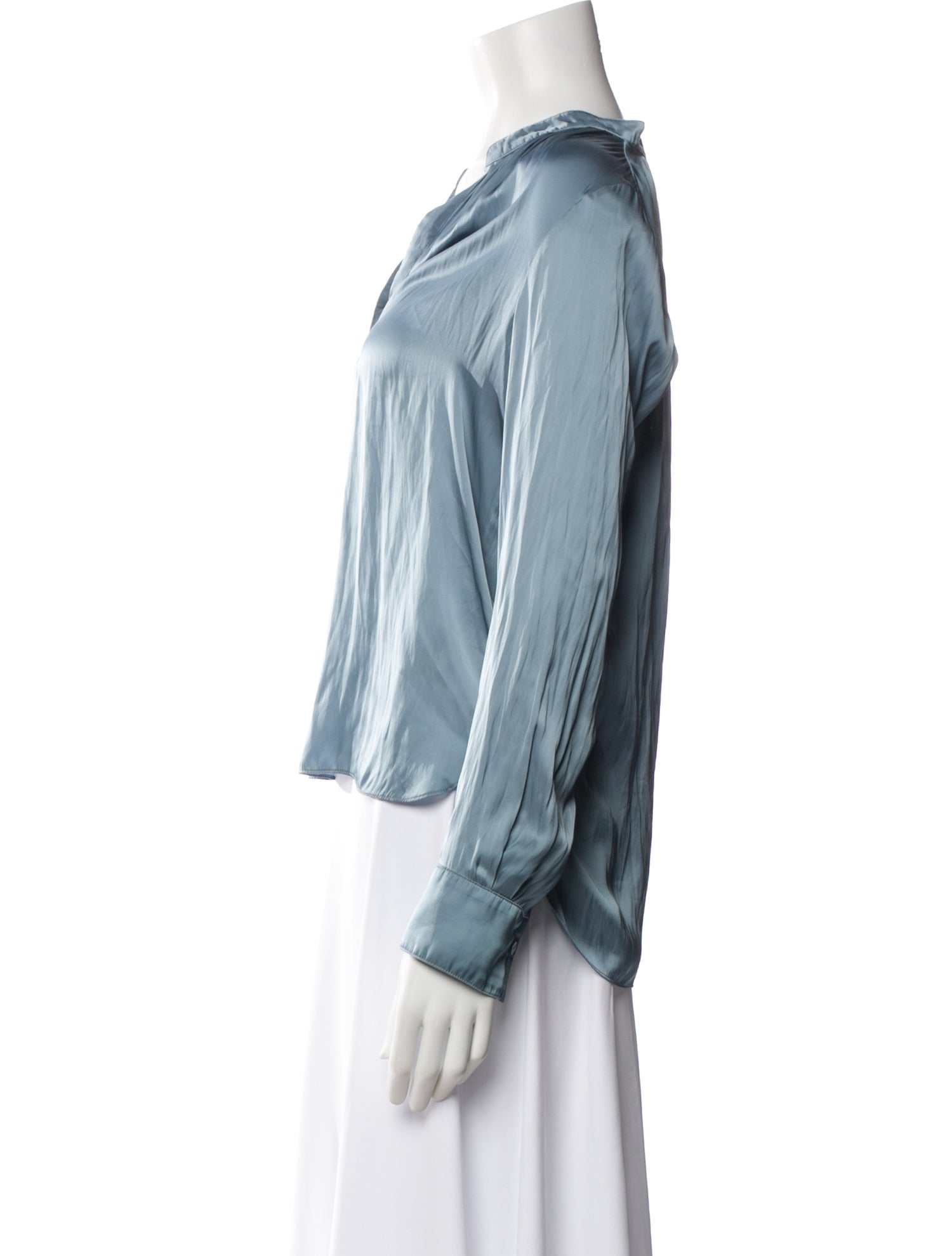 Zadig & Voltaire V-Neck Long Sleeve Blouse