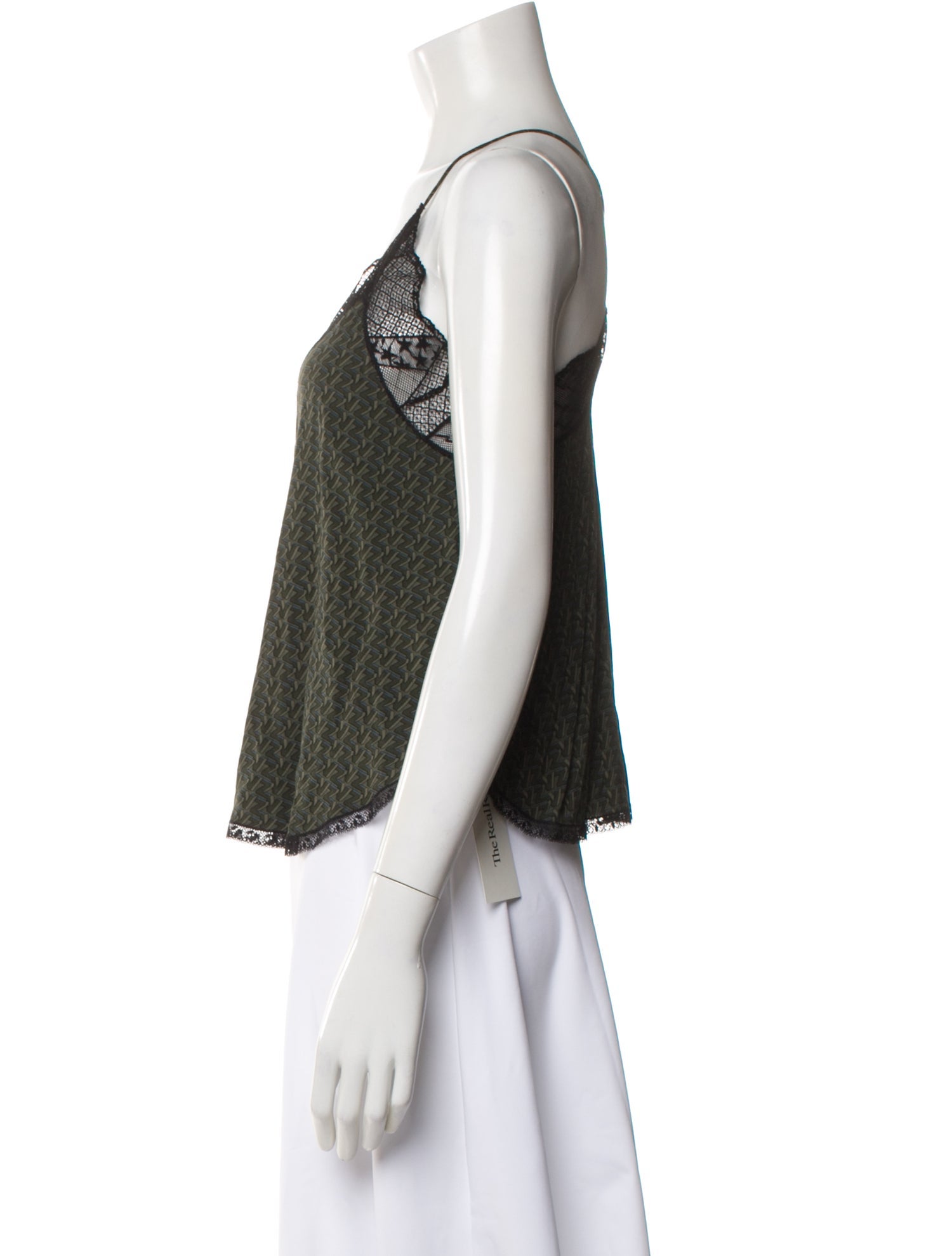 Zadig & Voltaire Patterned V-Neck Top