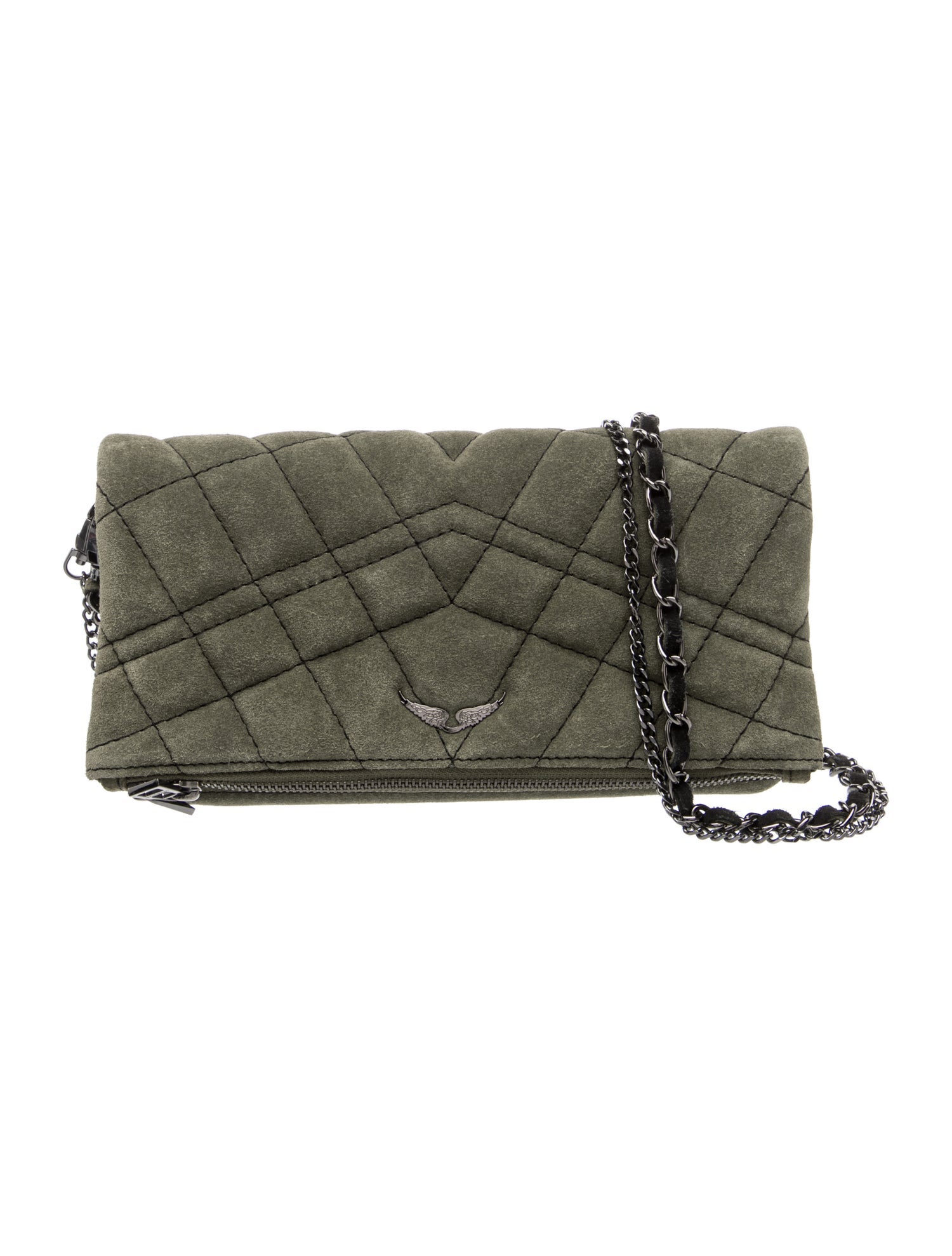 Zadig & Voltaire Suede Crossbody Bag