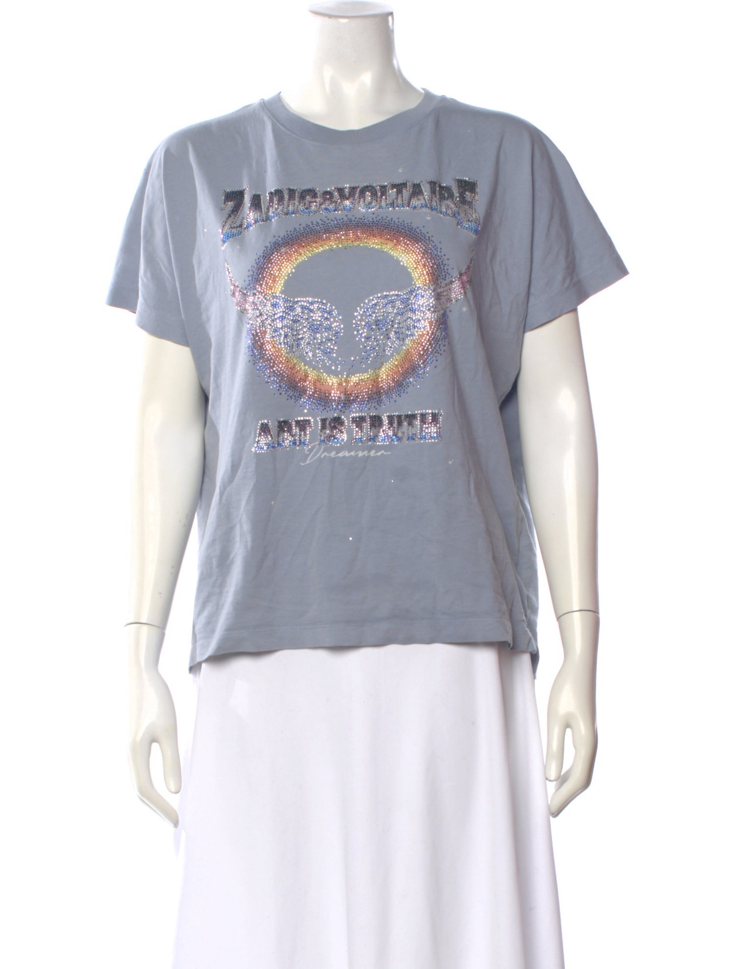 Zadig & Voltaire Graphic Print Crew Neck T-Shirt