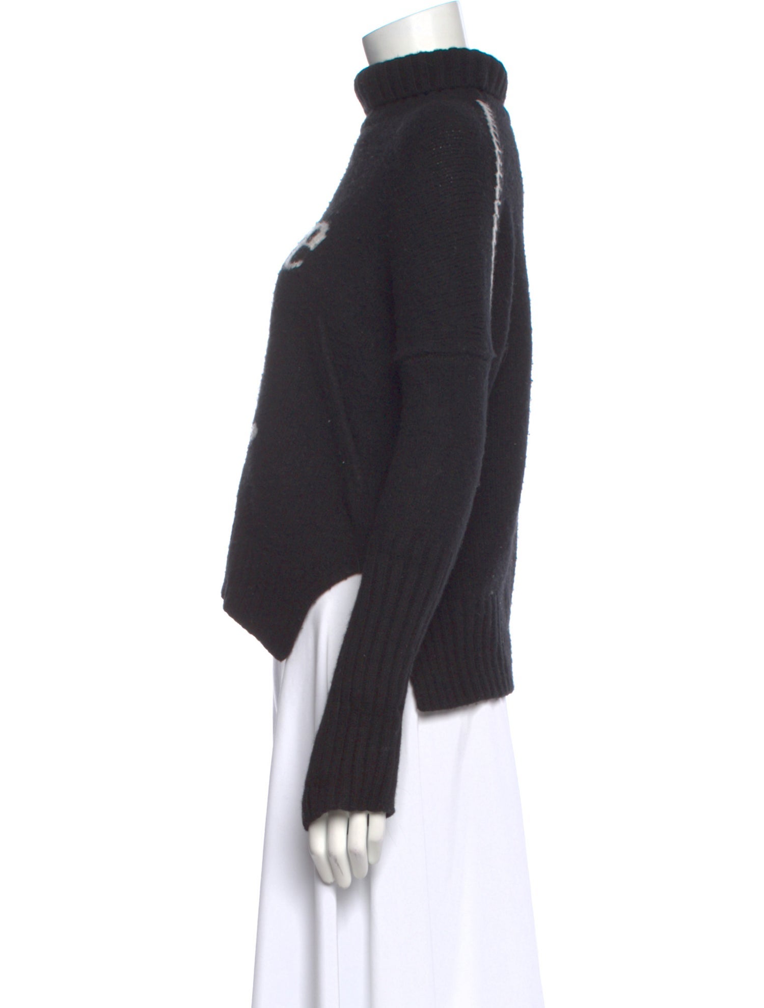 Zadig & Voltaire Merino Wool Graphic Print Sweater