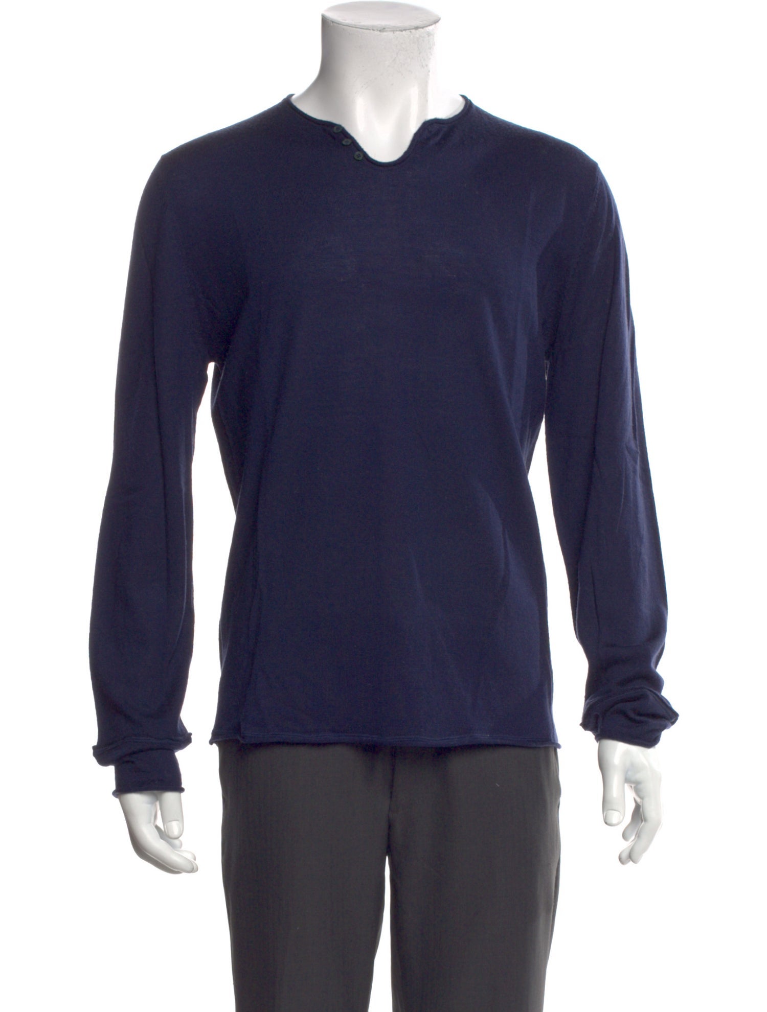 Zadig & Voltaire V-Neck Long Sleeve T-Shirt