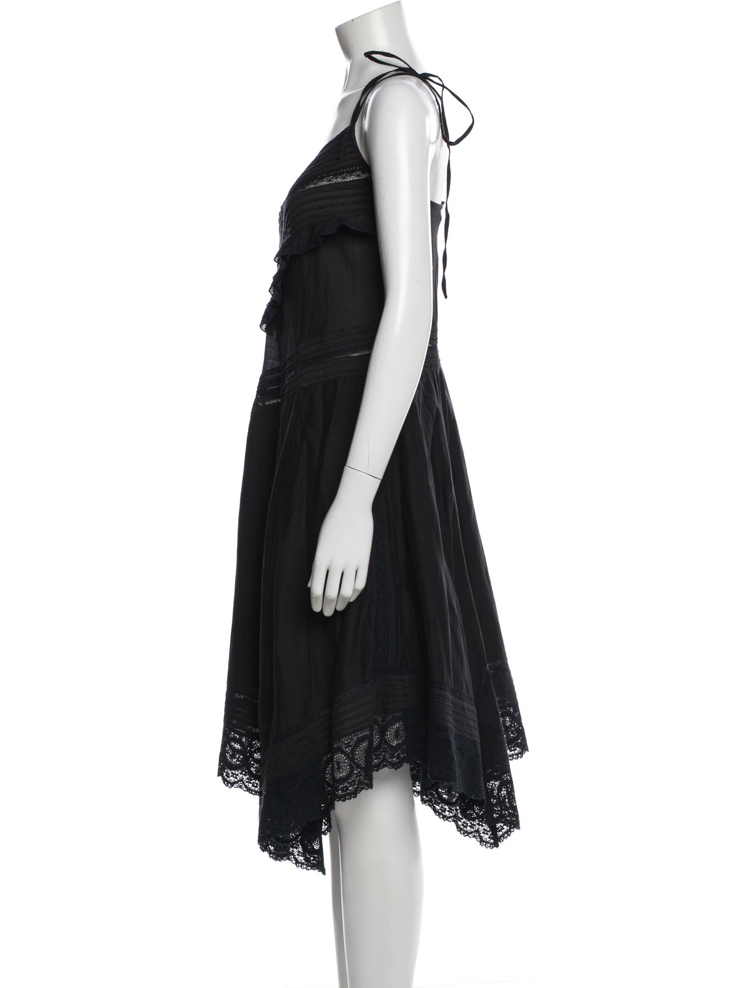 Zadig & Voltaire V-Neck Midi Length Dress