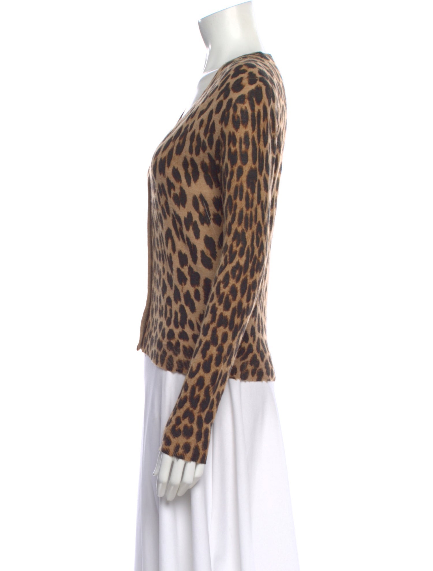 Zadig & Voltaire Cashmere Animal Print Sweater w/ Tags