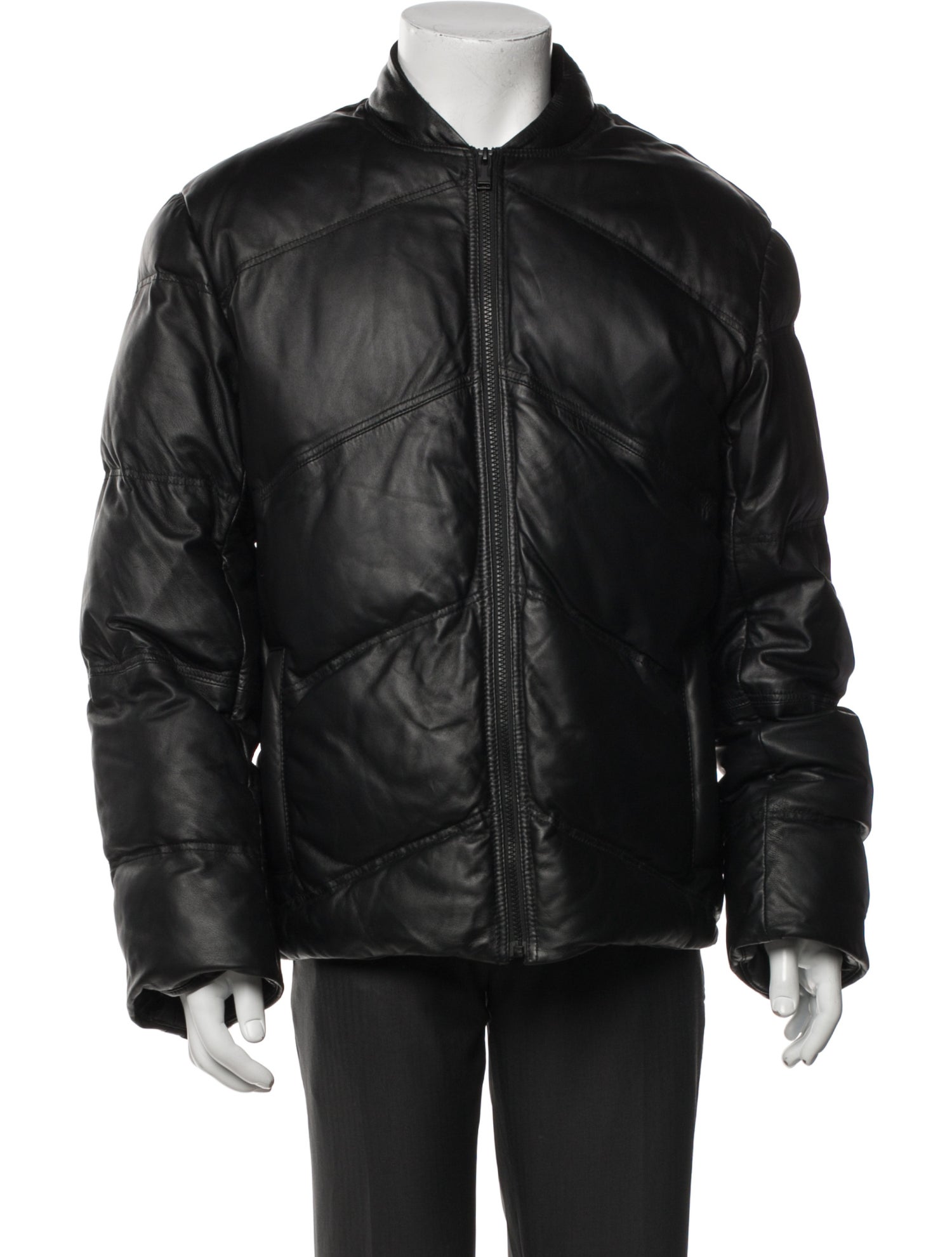 Zadig & Voltaire Lamb Leather Puffer Coat w/ Tags