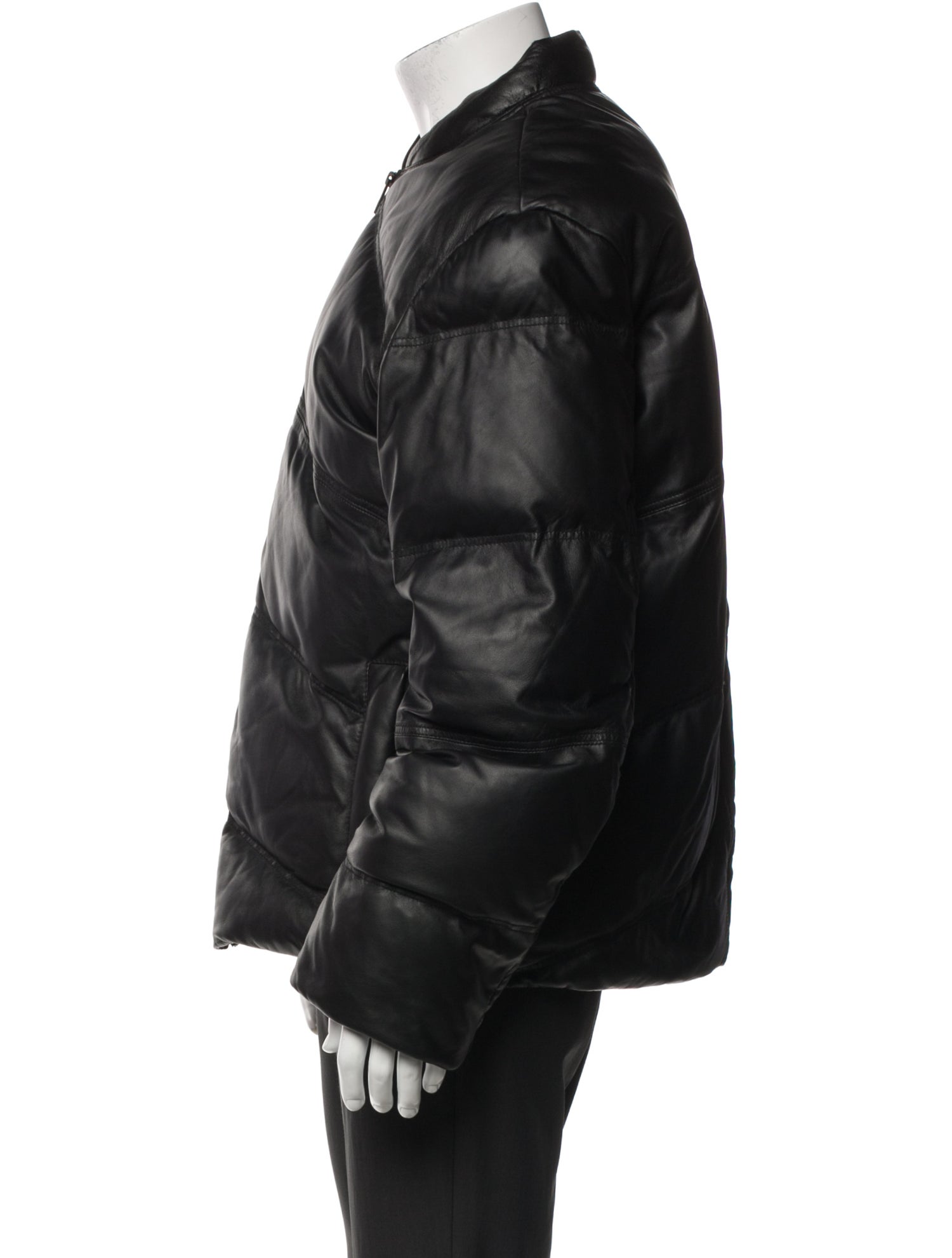 Zadig & Voltaire Lamb Leather Puffer Coat w/ Tags