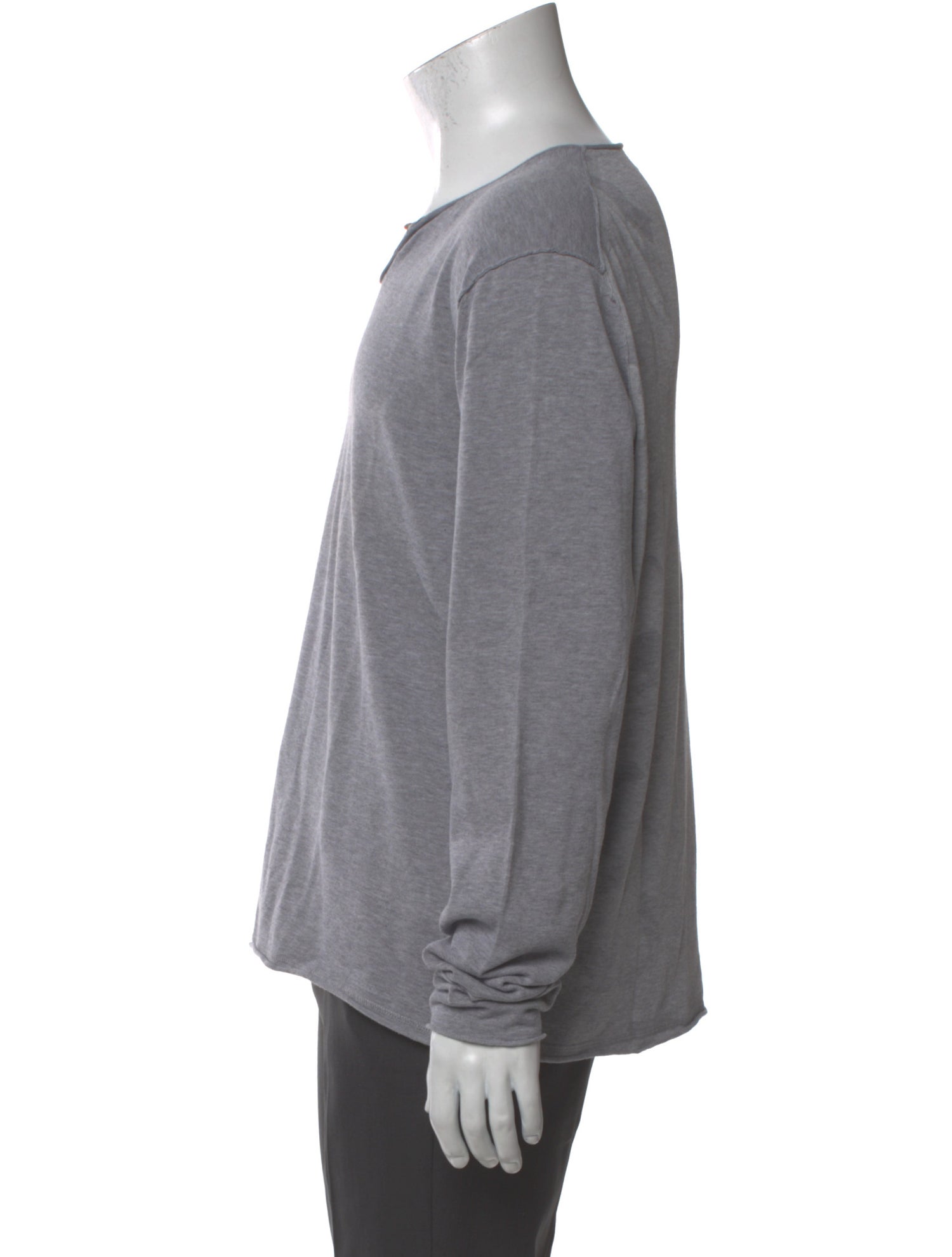 Zadig & Voltaire V-Neck Long Sleeve T-Shirt