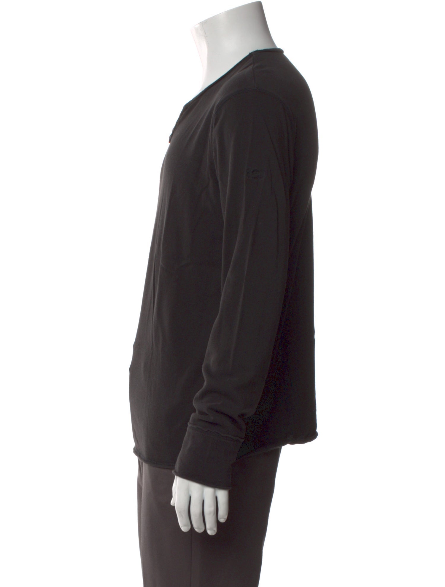 Zadig & Voltaire V-Neck Long Sleeve Henley