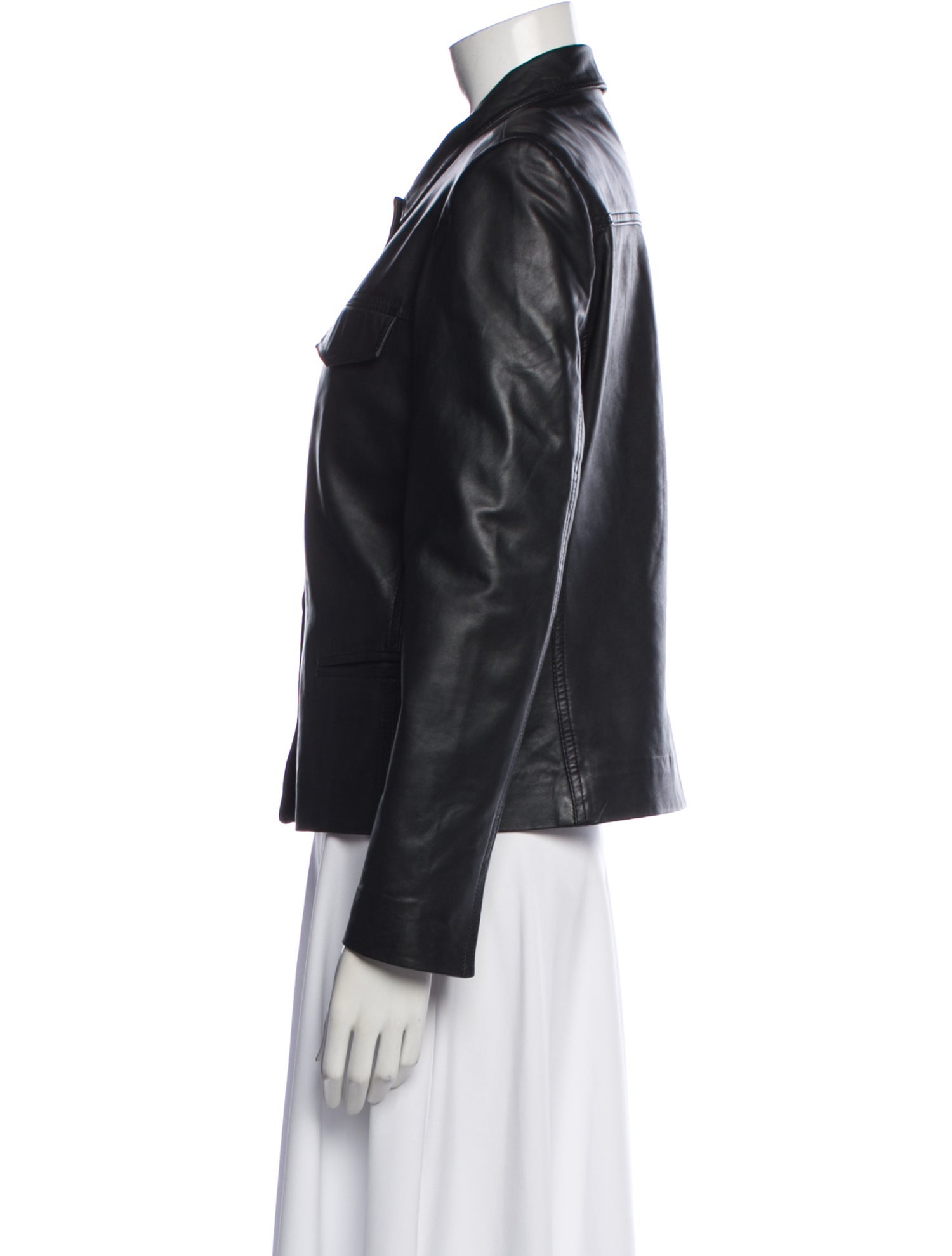 Zadig & Voltaire Lamb Leather Biker Jacket