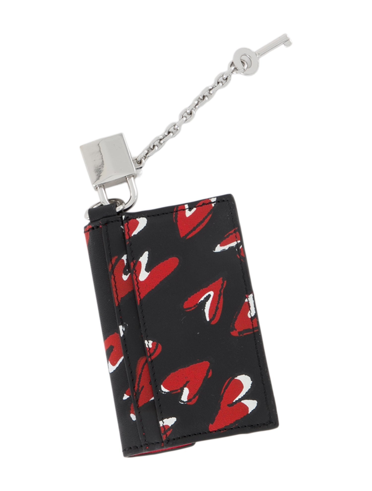 Zadig & Voltaire Leather Printed Wristlet