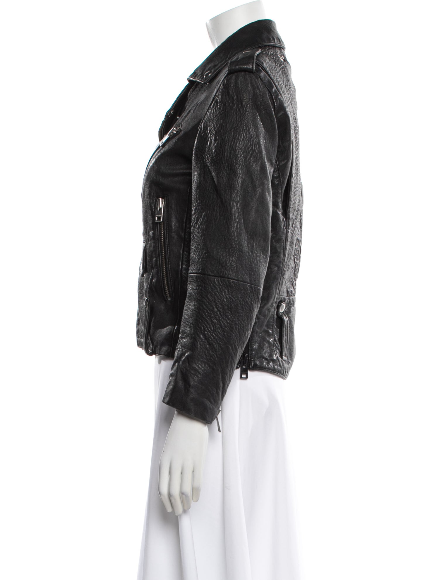 Zadig & Voltaire Leather Biker Jacket