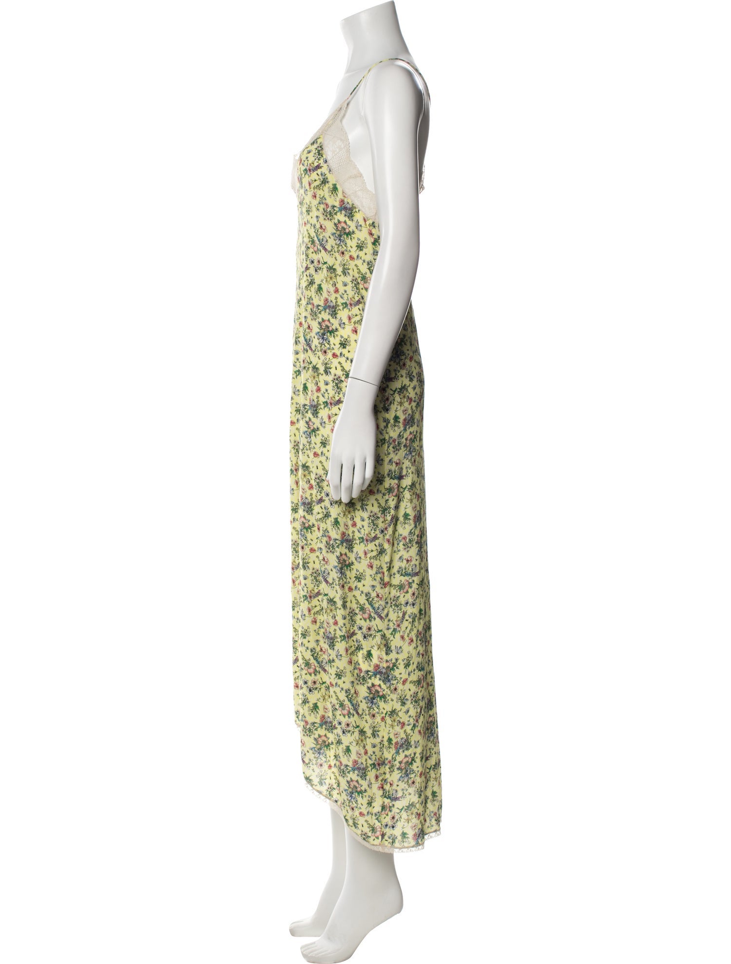 Zadig & Voltaire Floral Print Midi Length Dress