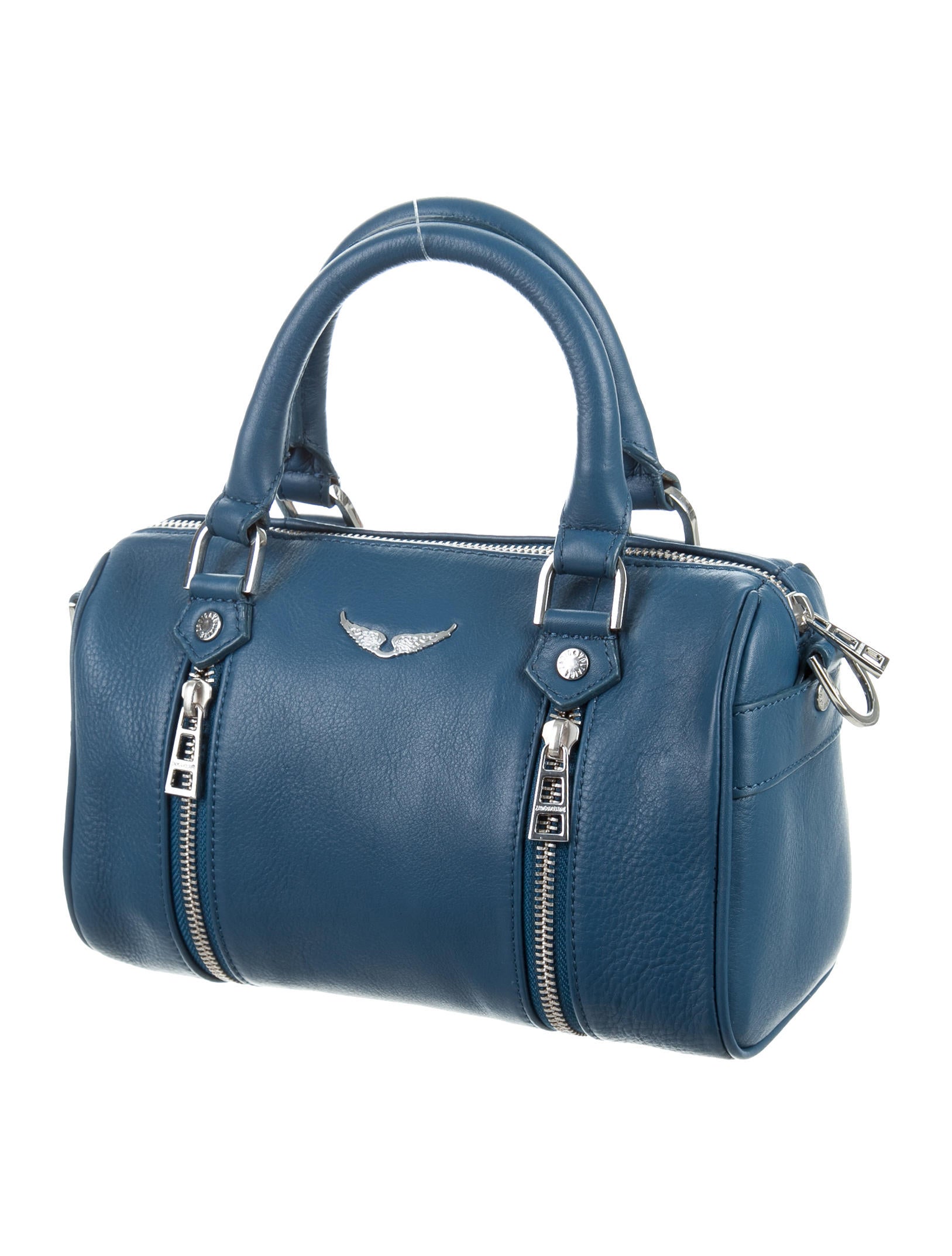 Zadig & Voltaire XS Sunny Bag - Blue Satchels, Handbags - ZAV20596
