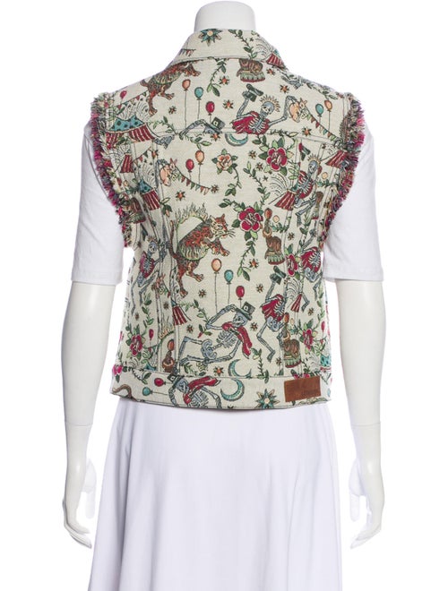 Zadig & Voltaire Patterned Kio Deluxe Vest