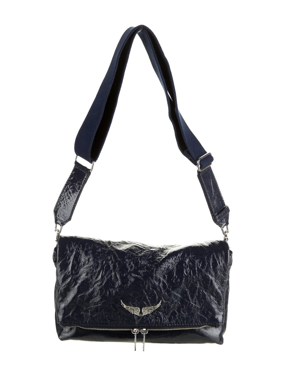 Zadig & Voltaire Patent Leather Shoulder Bag Handbags ZAV27634