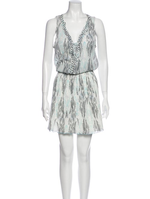 Zadig & Voltaire Printed Knee-Length Dress White